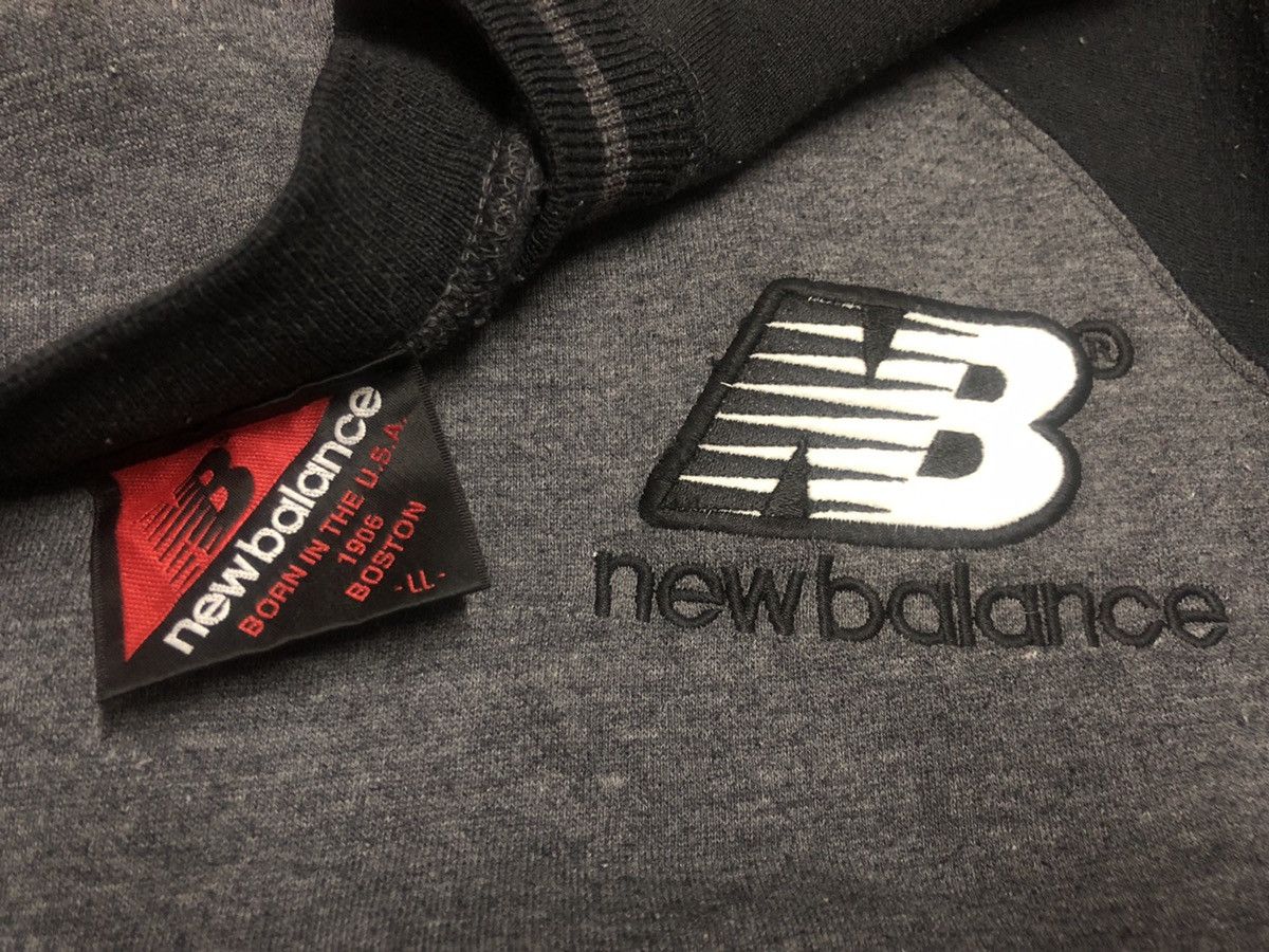 New Balance Rare Vintage New Balance NB Usa Made Sweatshirt Size US L / EU 52-54 / 3 - 3 Thumbnail