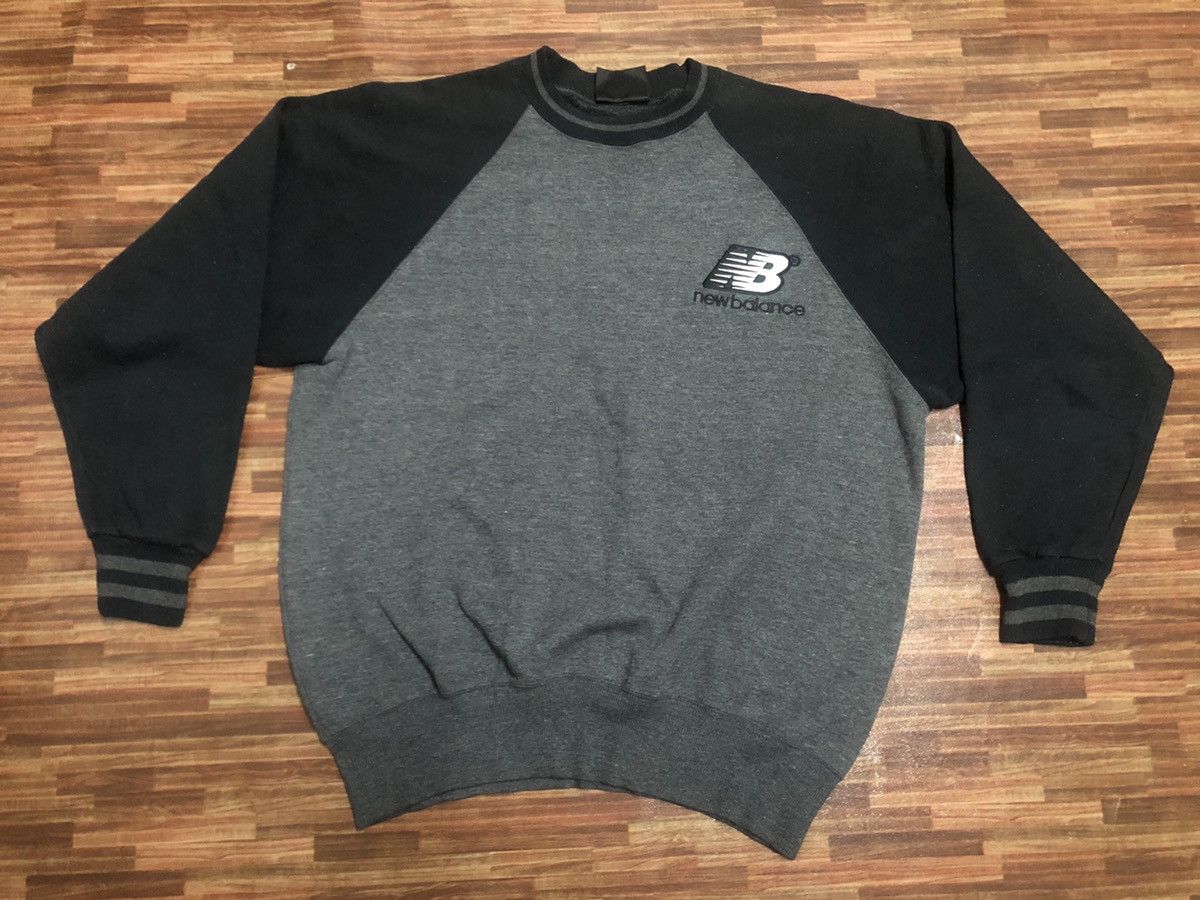 New Balance Rare Vintage New Balance NB Usa Made Sweatshirt Size US L / EU 52-54 / 3 - 1 Thumbnail