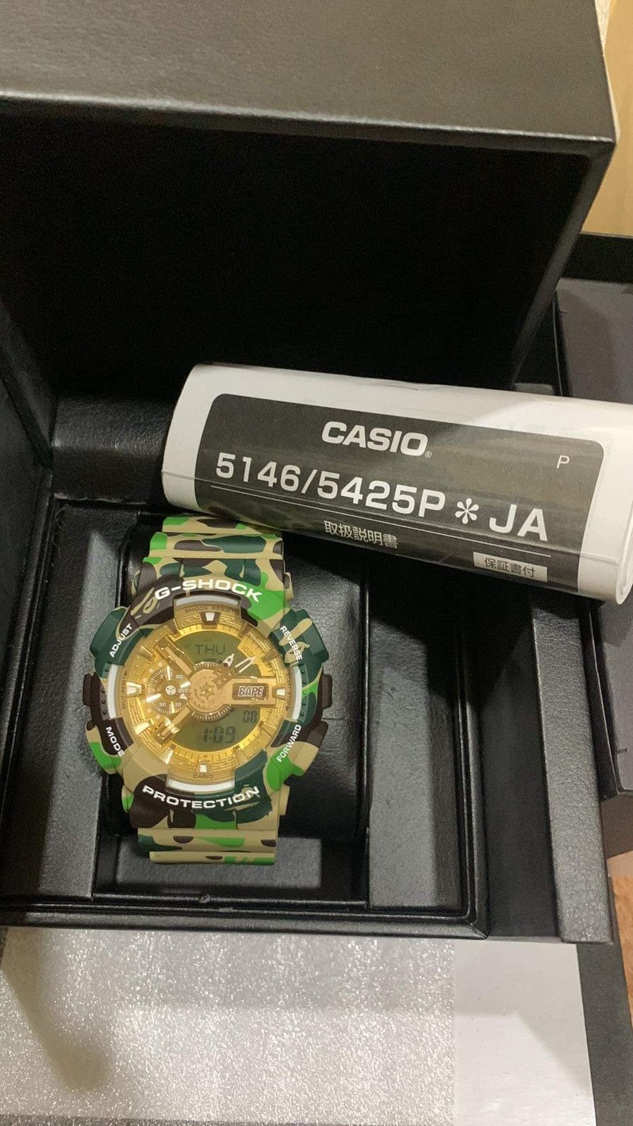 Bape x G Shock 25th ANNNIVERSARY