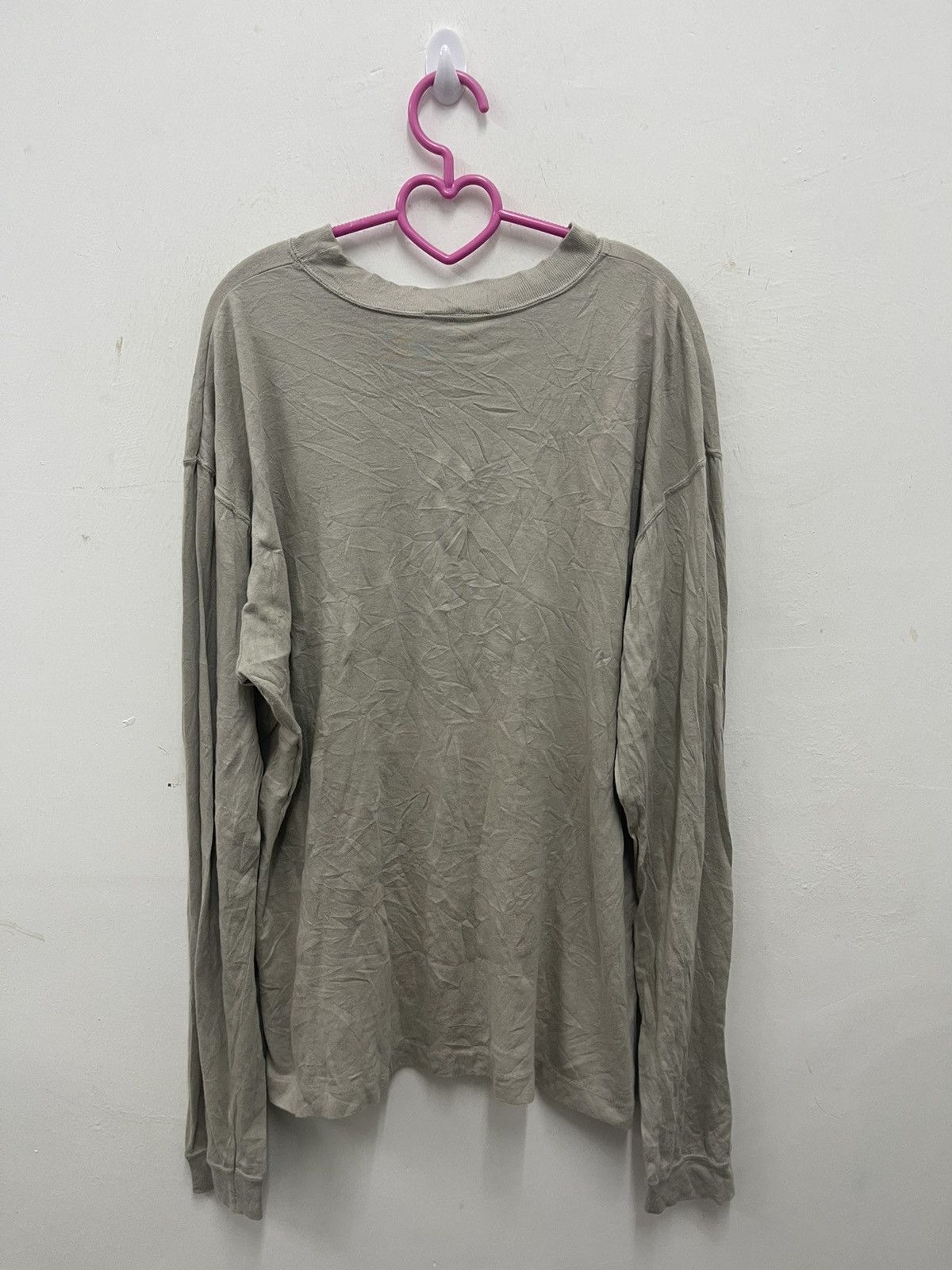 agnes b. Rare 90s Vintage AGNES B Homme Paris Single Pocket Shirt Size US M / EU 48-50 / 2 - 4 Thumbnail