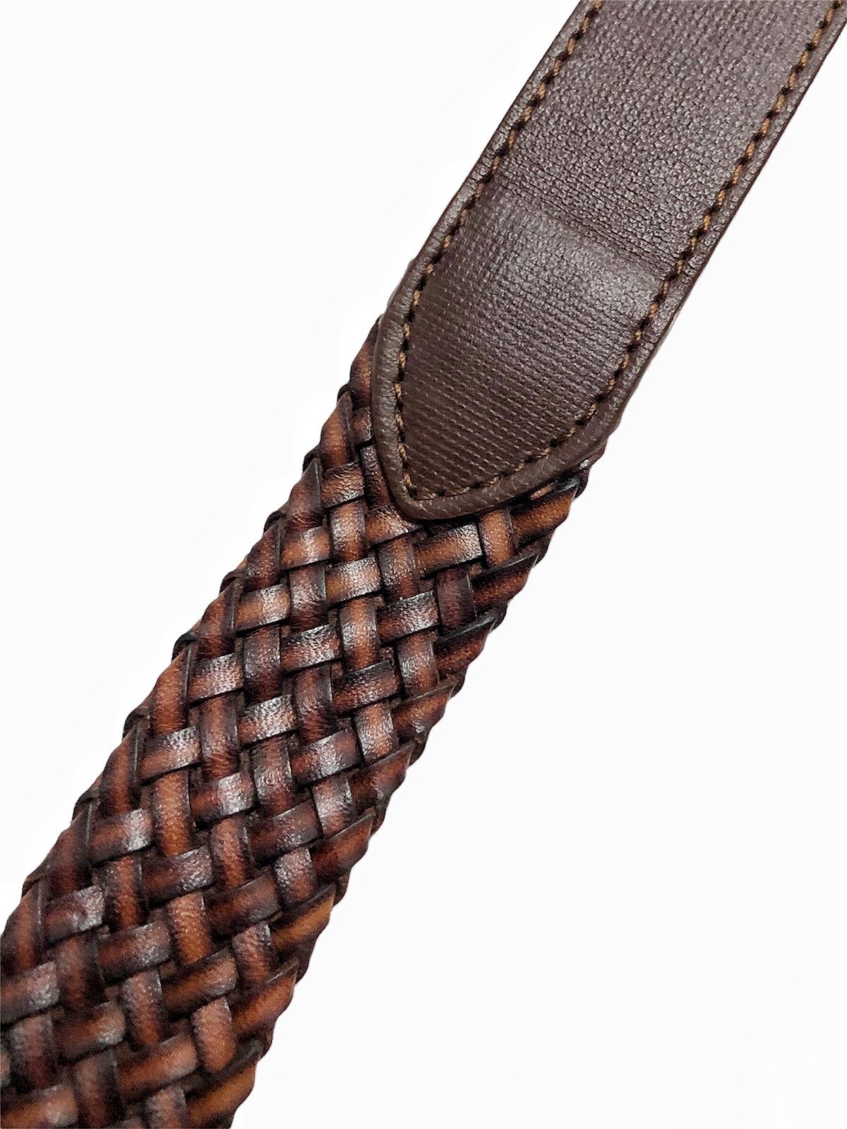 Nicole Club 00’s Avant-garde Monsieur Nicole braided leather belt Size ONE SIZE - 10 Thumbnail