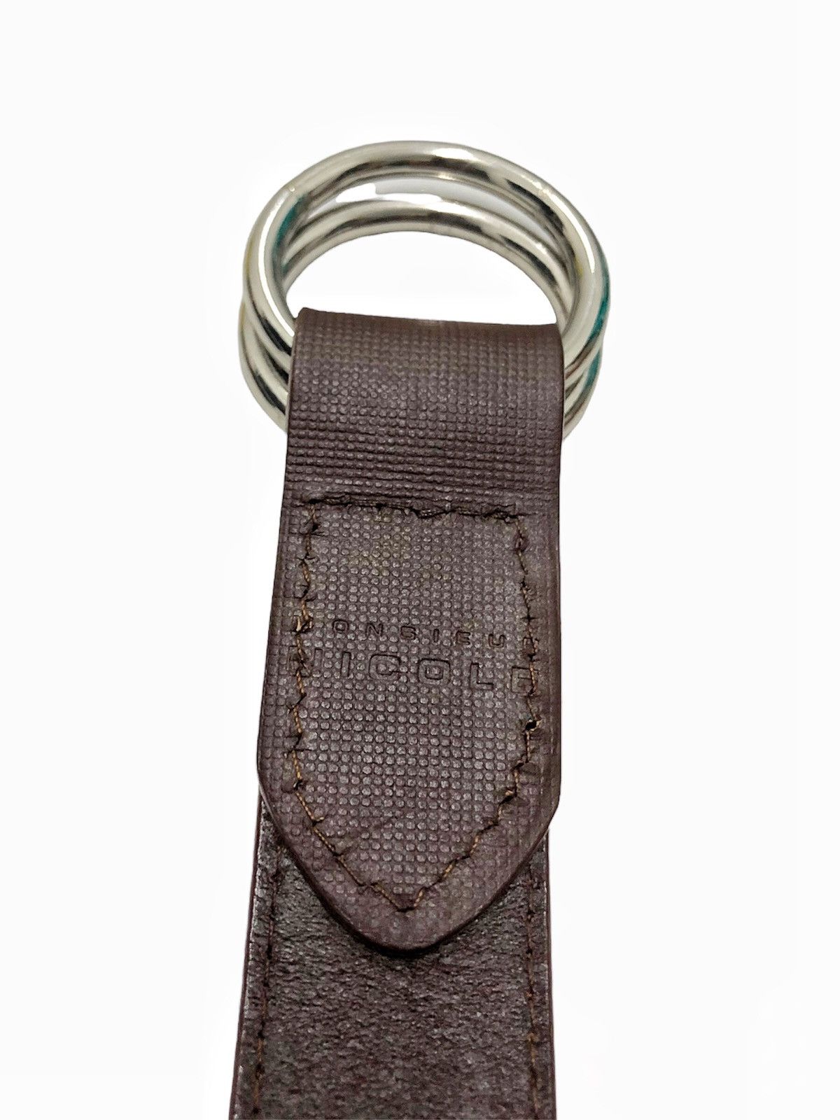 Nicole Club 00’s Avant-garde Monsieur Nicole braided leather belt Size ONE SIZE - 5 Thumbnail