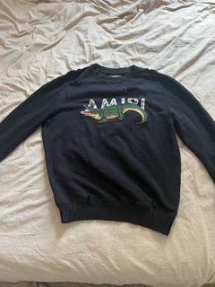 Amiri cheap crocodile sweater