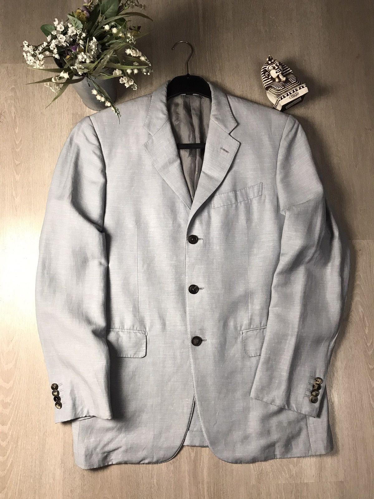 Givenchy Givenchy gentleman Lana Lino luxury suit Size 40R - 4 Thumbnail