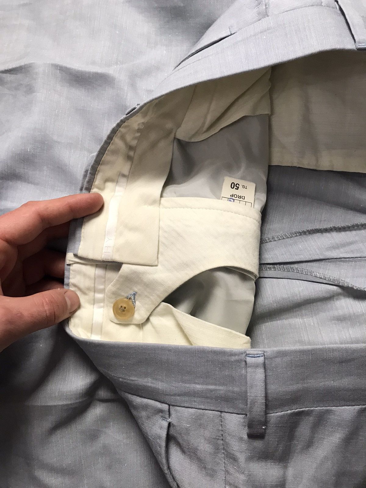 Givenchy Givenchy gentleman Lana Lino luxury suit Size 40R - 23 Thumbnail
