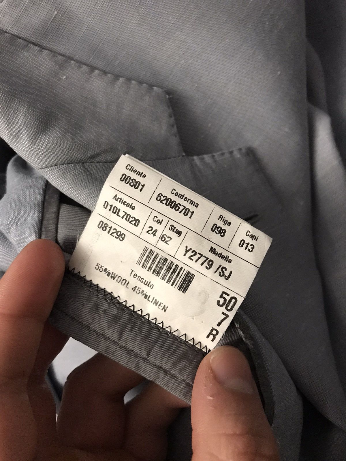 Givenchy Givenchy gentleman Lana Lino luxury suit Size 40R - 25 Thumbnail