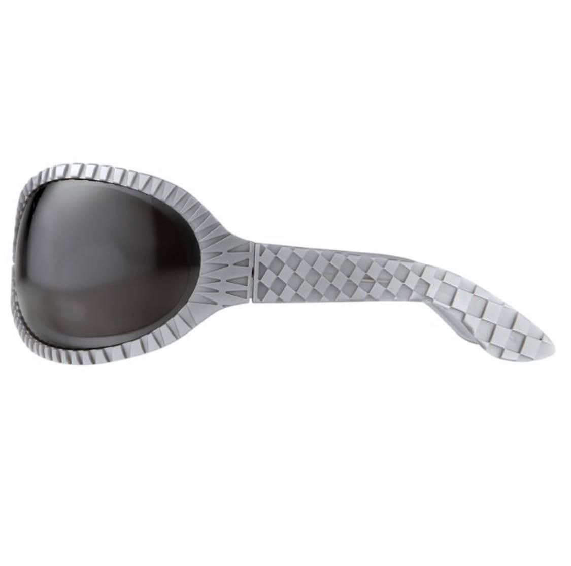 Jeremy Scott Jeremy Scott SS2013 Wraparound Gray Sunglasses Size ONE SIZE - 6 Thumbnail