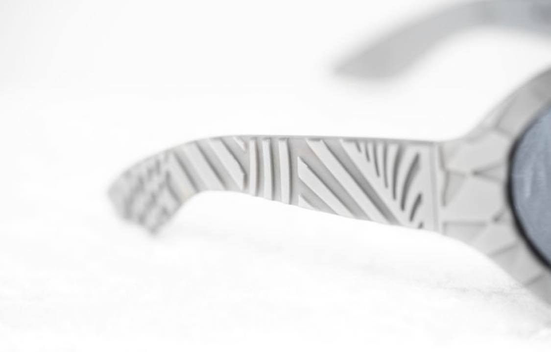 Jeremy Scott Jeremy Scott SS2013 Wraparound Gray Sunglasses Size ONE SIZE - 9 Thumbnail