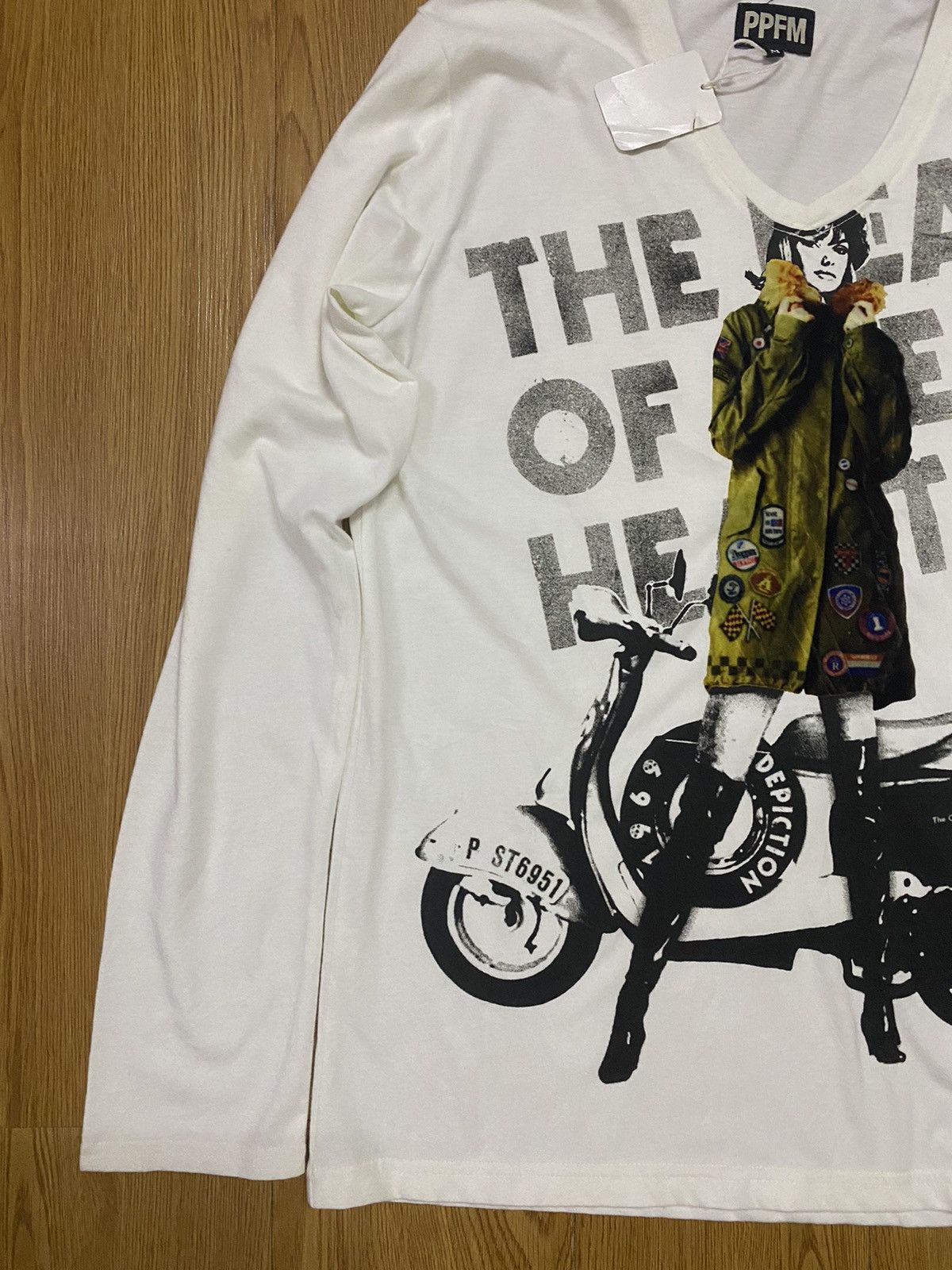 Japanese Brand PPFM the heat of the hit longsleeve tshirt Size US M / EU 48-50 / 2 - 3 Thumbnail