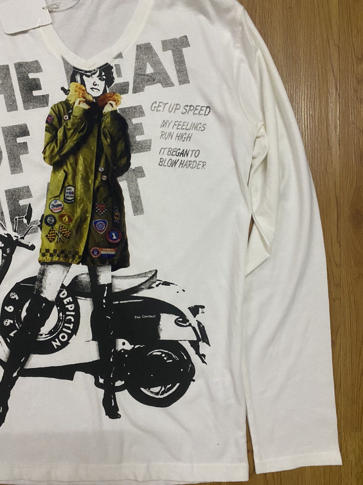Japanese Brand PPFM the heat of the hit longsleeve tshirt Size US M / EU 48-50 / 2 - 2 Thumbnail