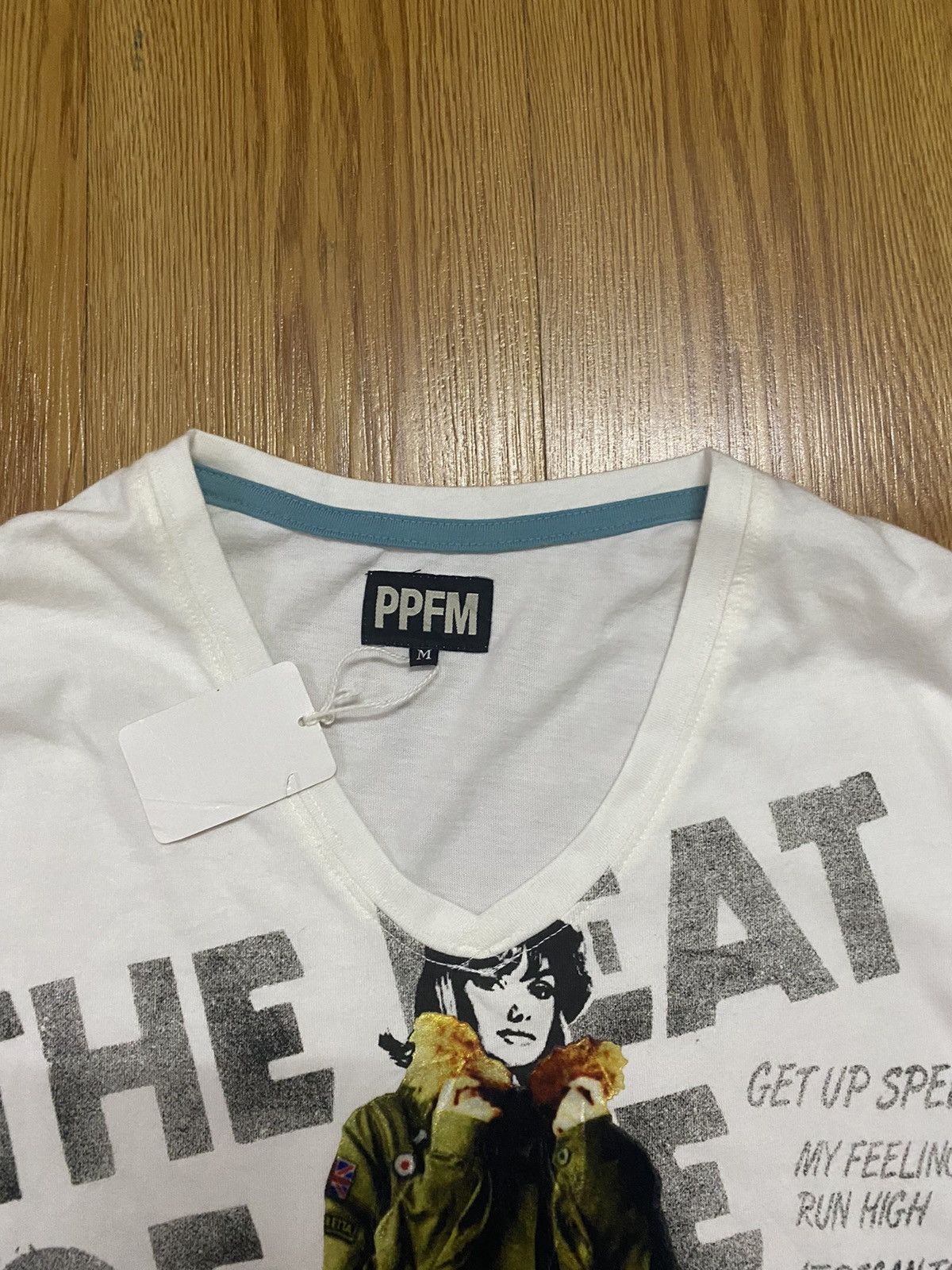 Japanese Brand PPFM the heat of the hit longsleeve tshirt Size US M / EU 48-50 / 2 - 4 Thumbnail