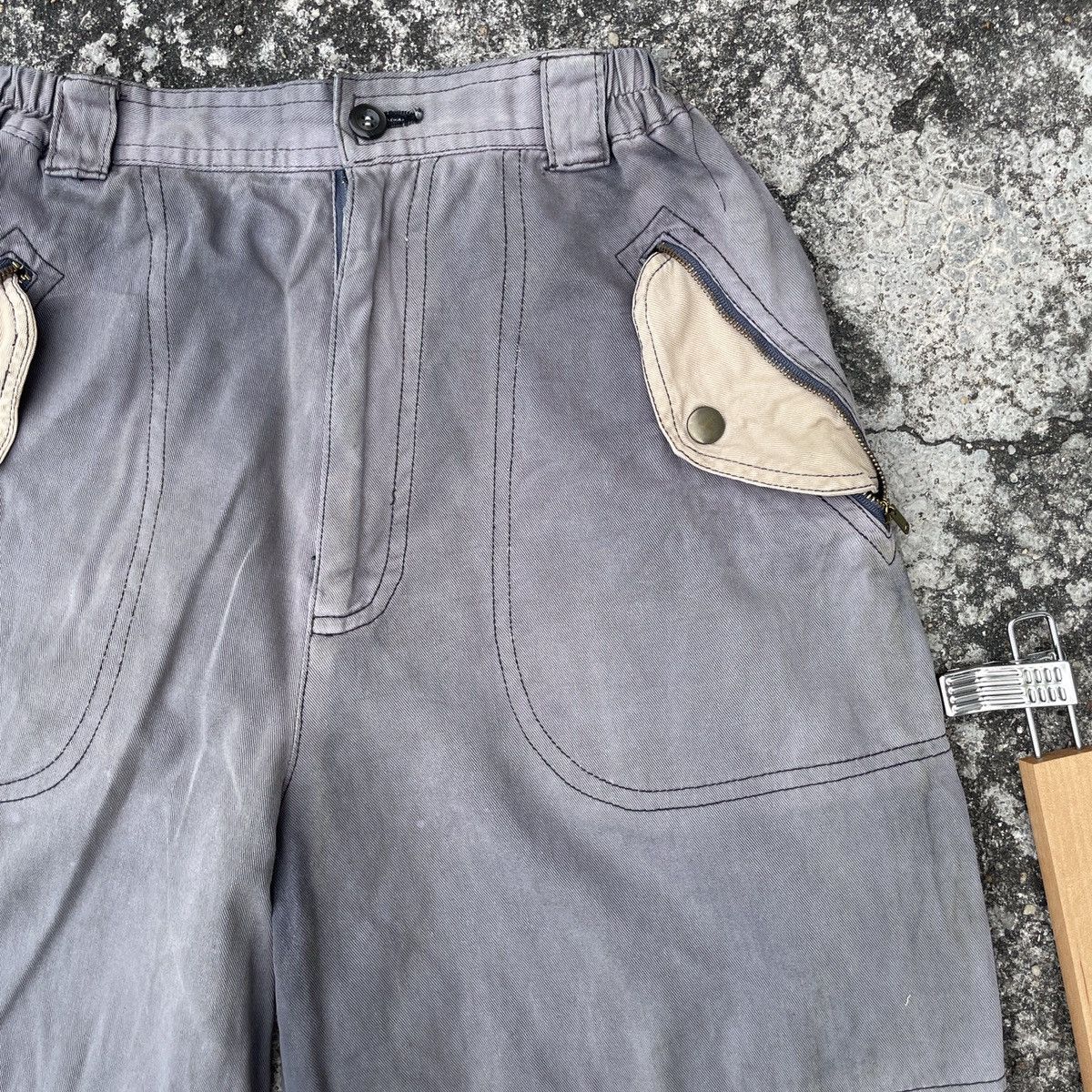 Japanese Brand Vintage Unbranded Faded Women Pants Size 27" / US 4 / IT 40 - 2 Thumbnail