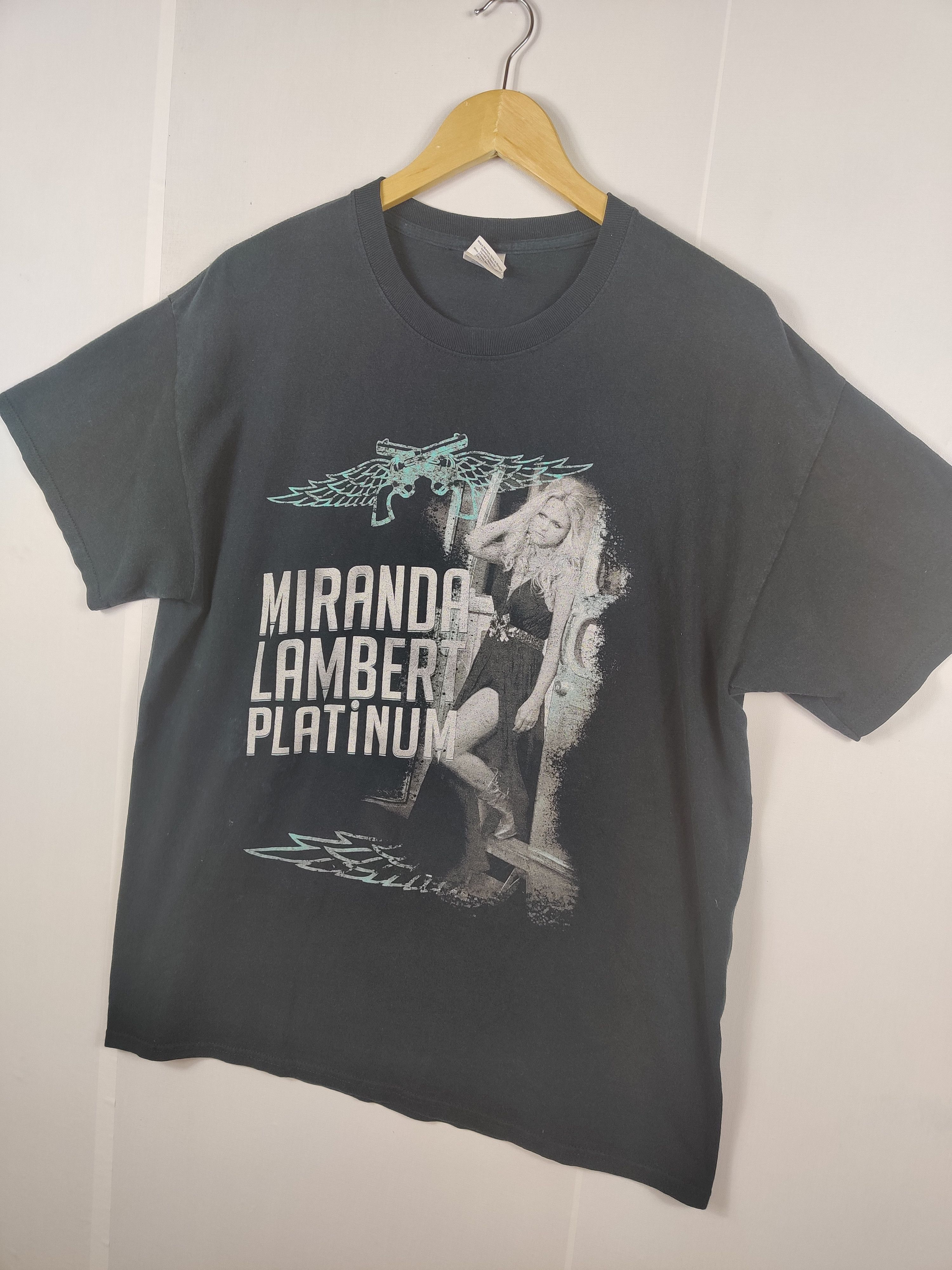 Band Tees Vintage Platinum Miranda Lambert Tour Tee Tshirt Size US L / EU 52-54 / 3 - 2 Thumbnail