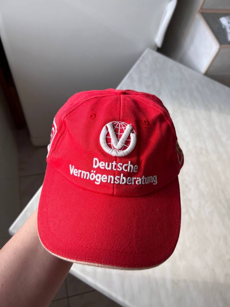 Ferrari × Formula 1 × Vintage VINTAGE 90's FERRARI RACING CAP FORMULA 1 SCHUMACHER HAT Size ONE SIZE - 3 Thumbnail