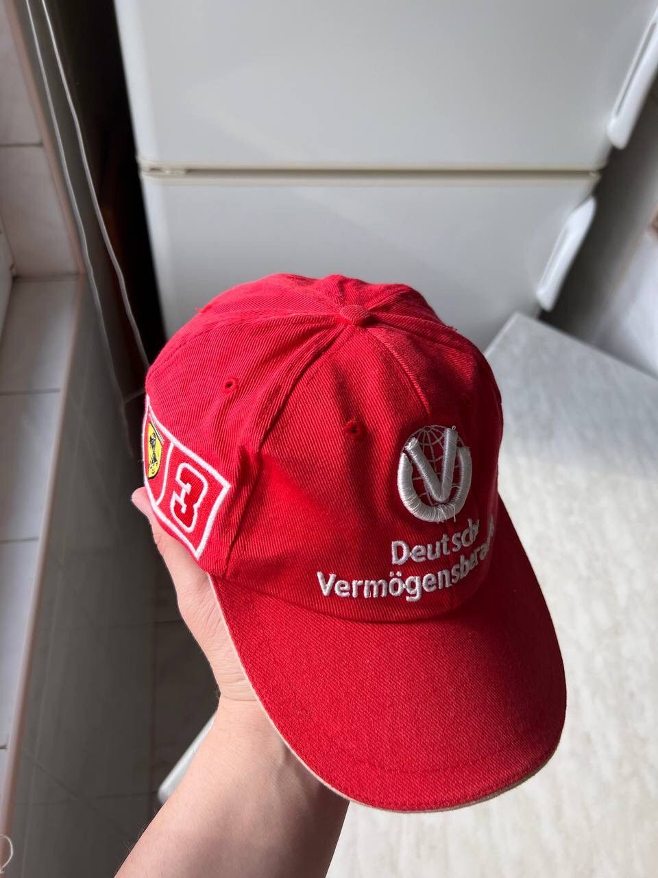 Ferrari × Formula 1 × Vintage VINTAGE 90's FERRARI RACING CAP FORMULA 1 SCHUMACHER HAT Size ONE SIZE - 5 Thumbnail