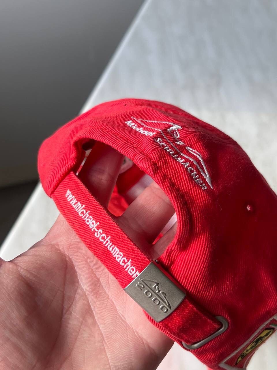 Ferrari × Formula 1 × Vintage VINTAGE 90's FERRARI RACING CAP FORMULA 1 SCHUMACHER HAT Size ONE SIZE - 6 Thumbnail