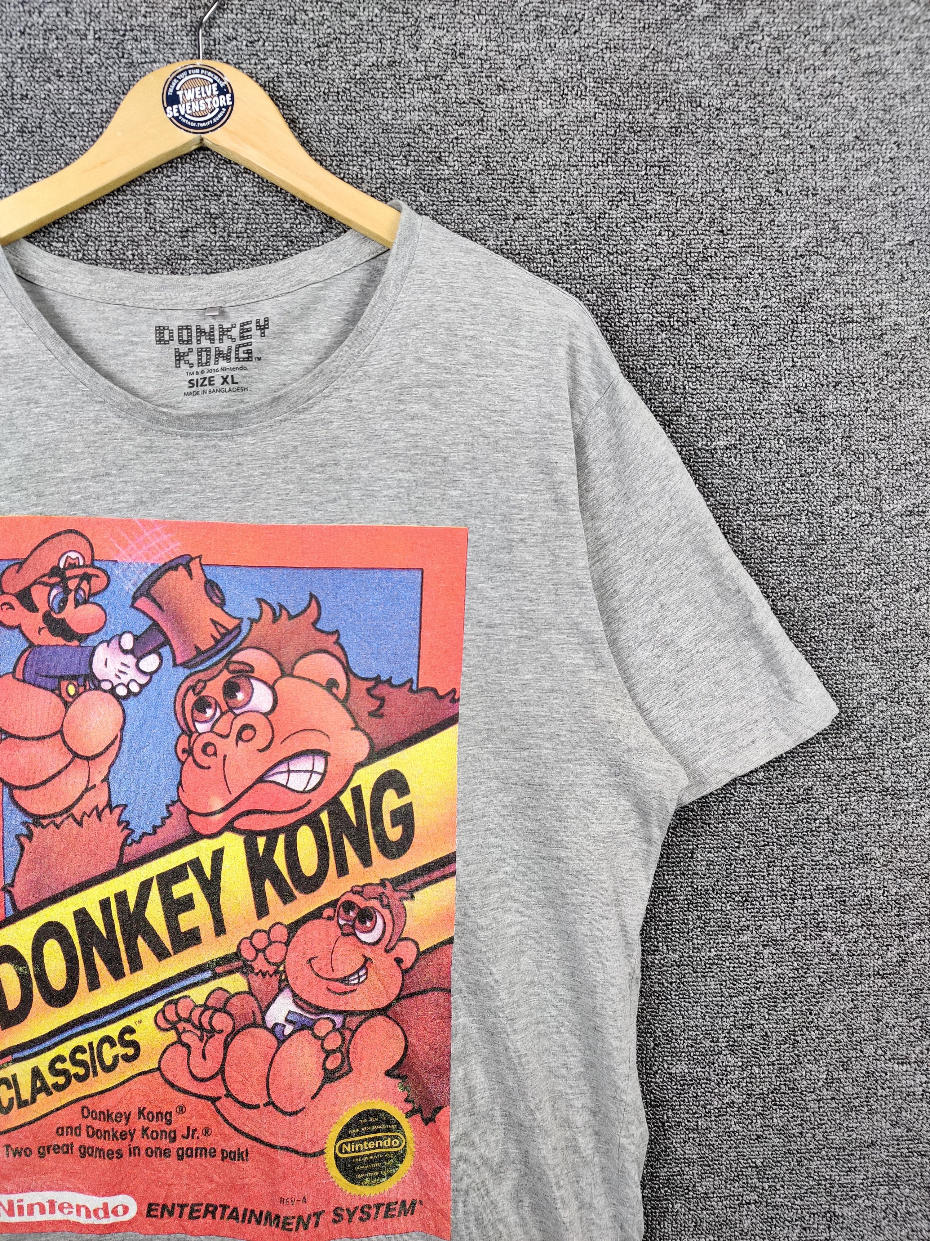 Cartoon Network Vintage Donkey Kong Classic Nintendo Tee Tshirt Size US XL / EU 56 / 4 - 3 Thumbnail