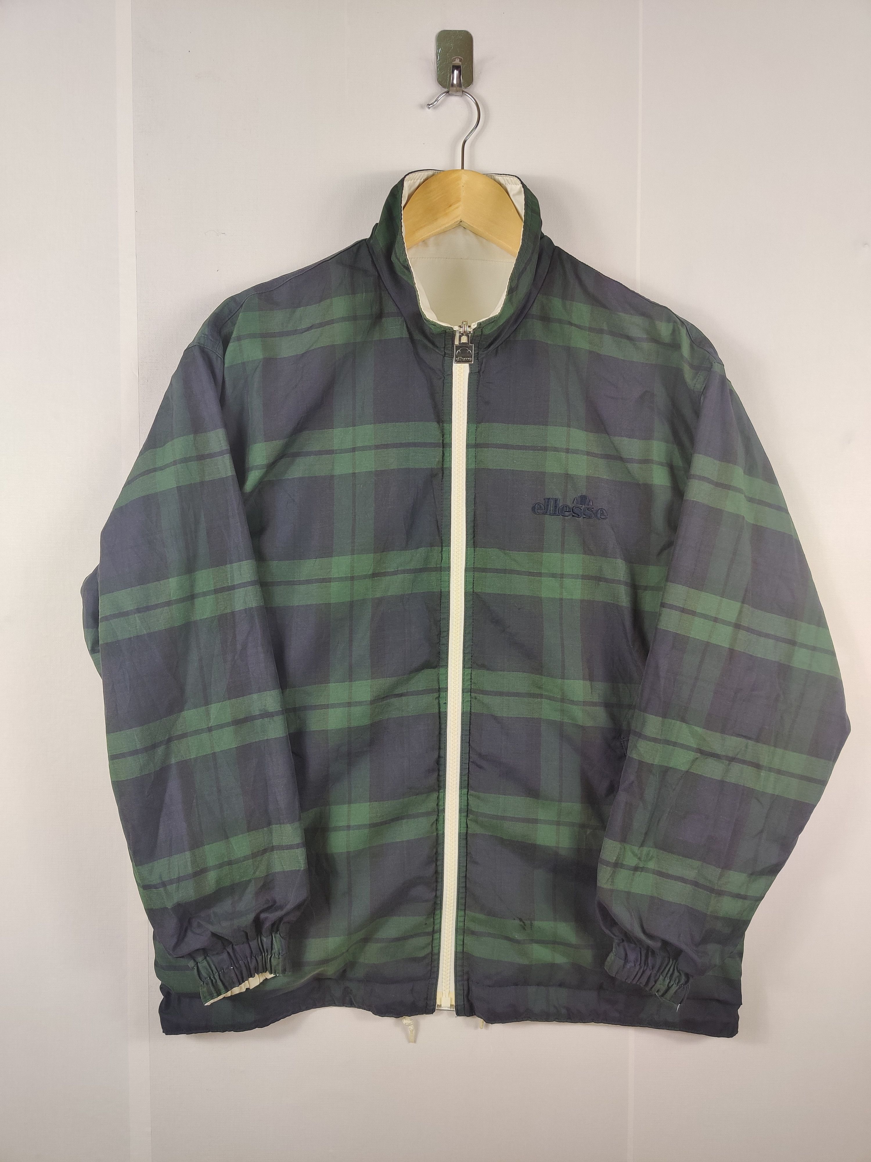 Ellesse Vintage 90's Ellesse Windbreaker Reversible Jacket Size US M / EU 48-50 / 2 - 5 Thumbnail