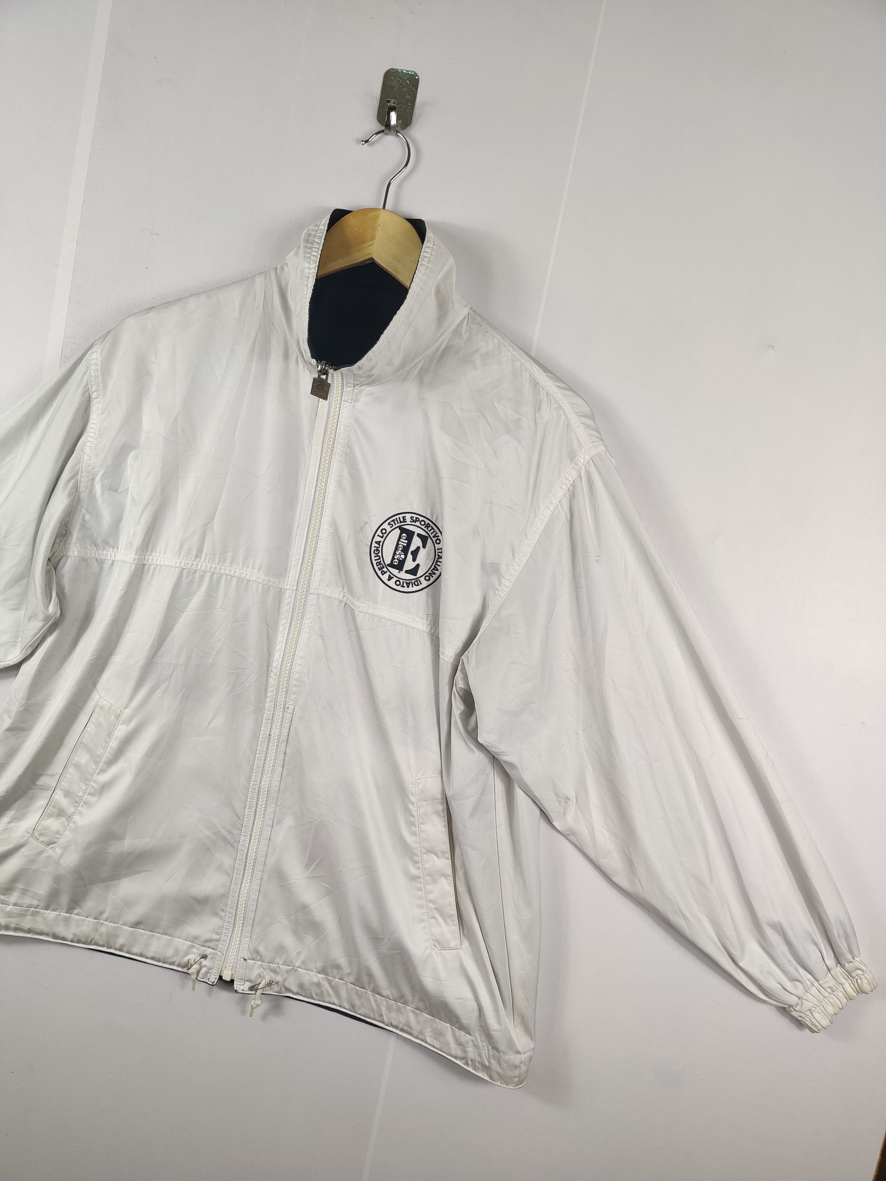 Ellesse Vintage 90's Ellesse Windbreaker Reversible Jacket Size US M / EU 48-50 / 2 - 2 Thumbnail