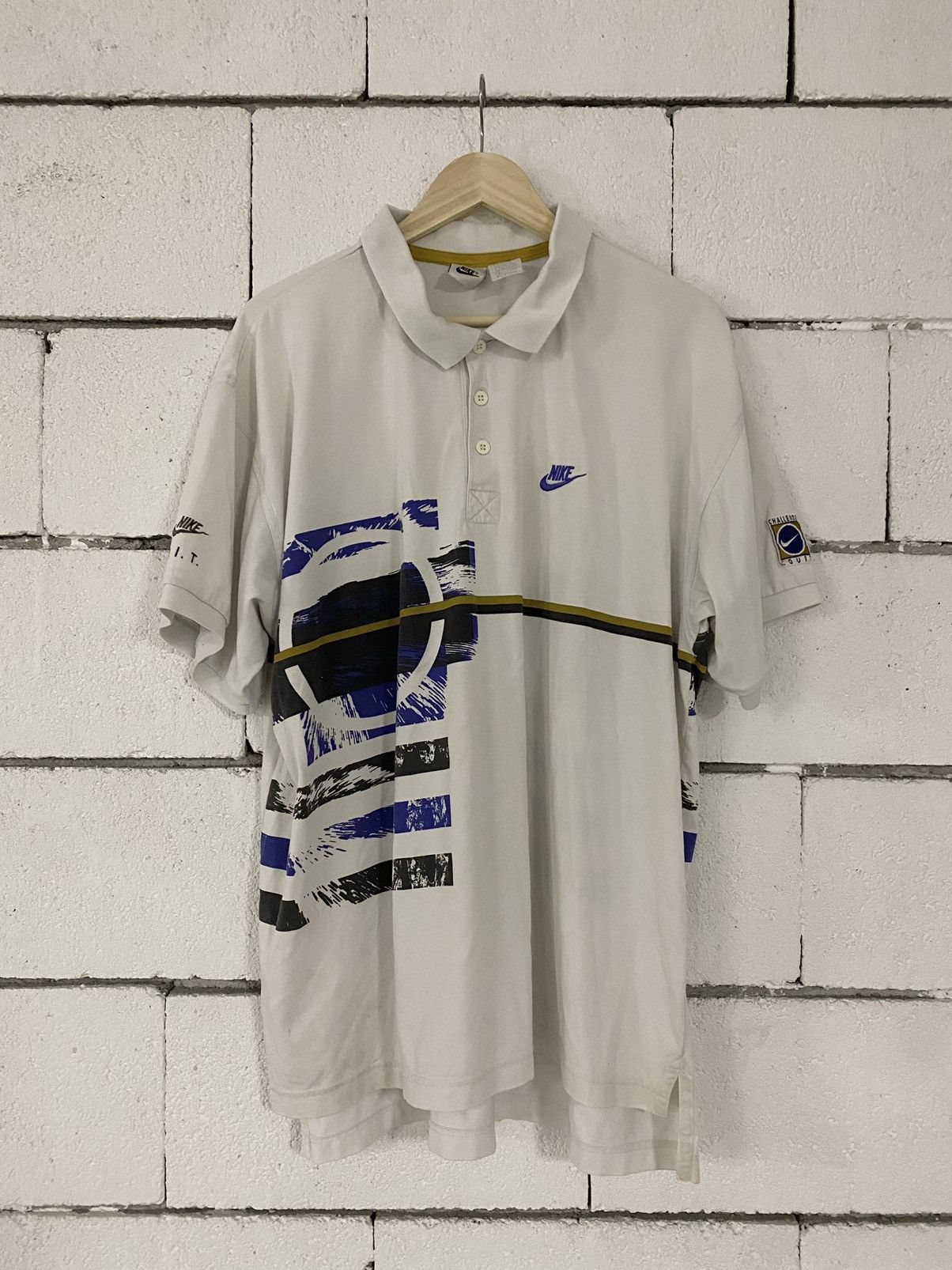 Nike Challenge Court Shirt 90s Andre Agassi