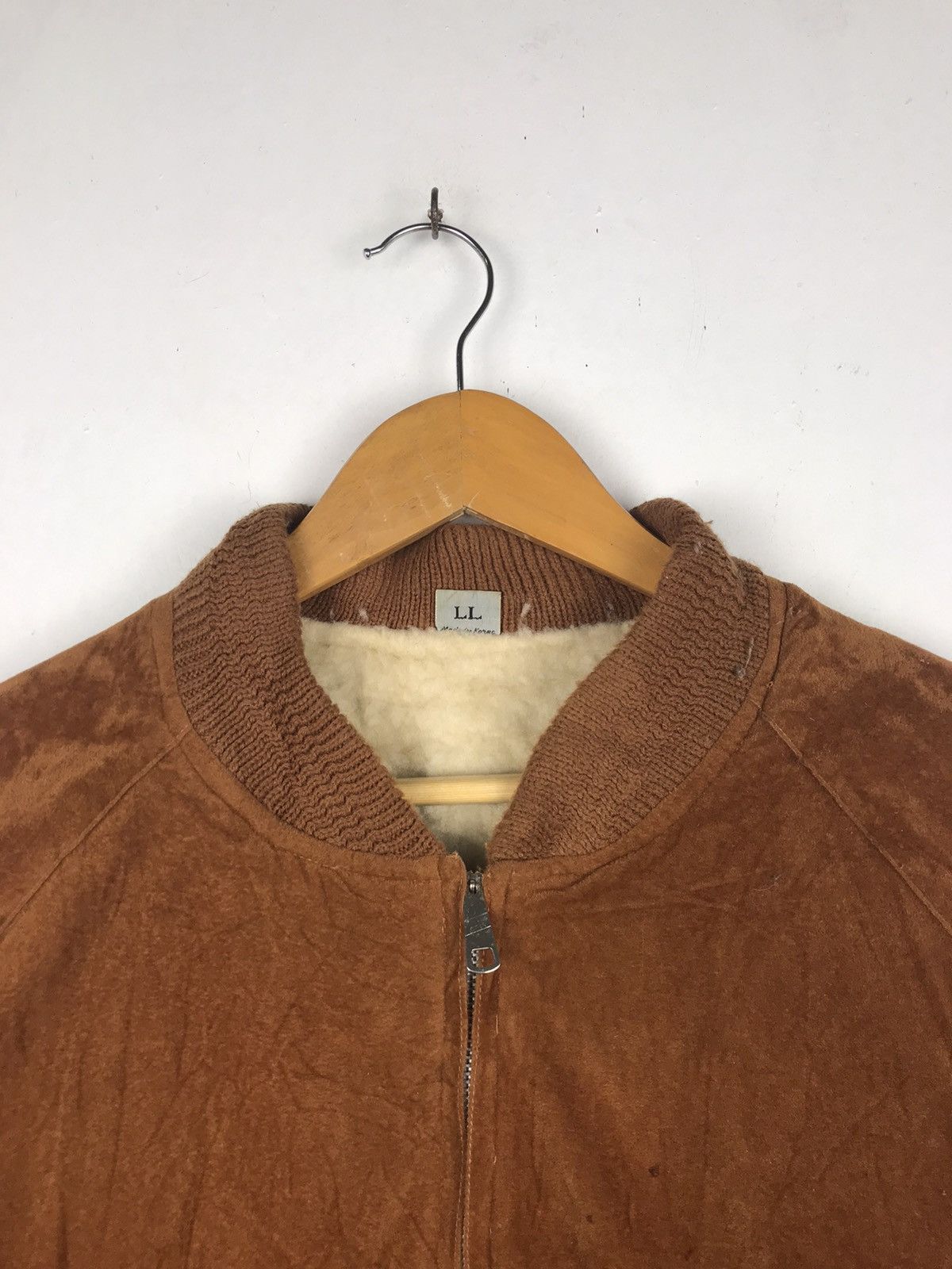 Japanese Brand × Vintage 🔥Rare🔥Vintage Velvet Full Zipper Bomber Jacket Size US XL / EU 56 / 4 - 3 Thumbnail