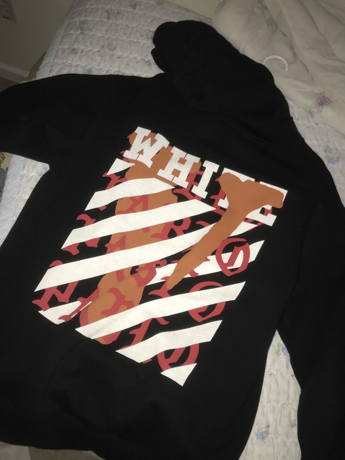 Off White Vlone Supreme Hoodie Pizza Slime Supreme, Anti Social 