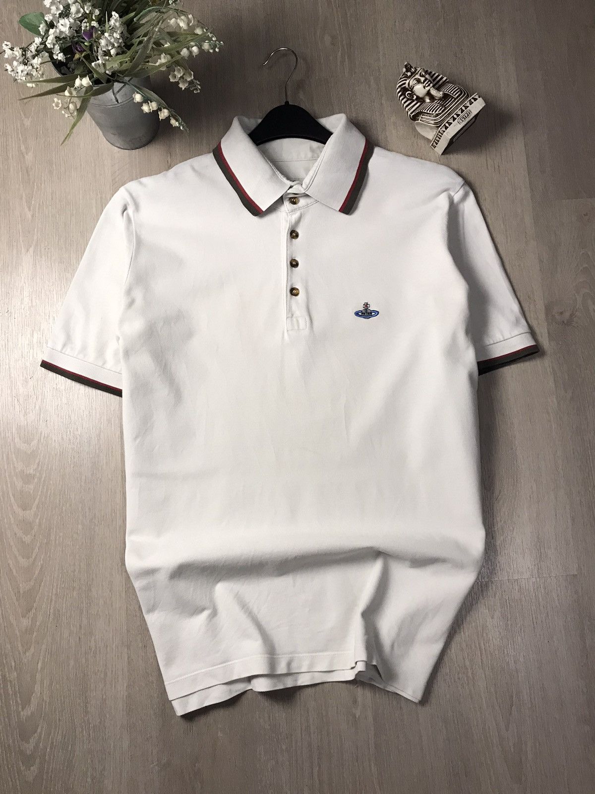 Vivienne Westwood white Polo tee shirt