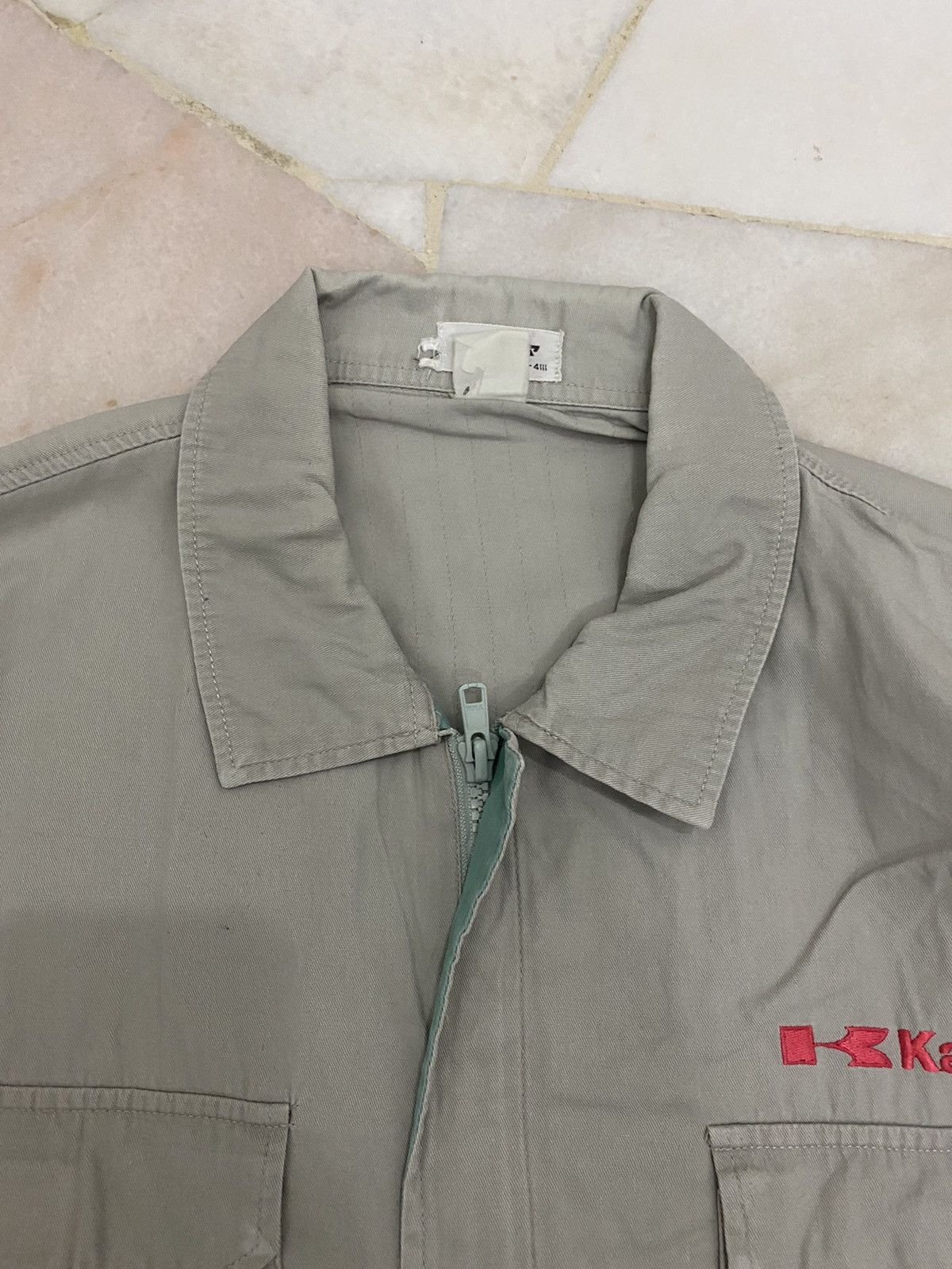 Japanese Brand × Vintage Kawasaki Spell Out Overshirt Jacket Size US M / EU 48-50 / 2 - 6 Thumbnail