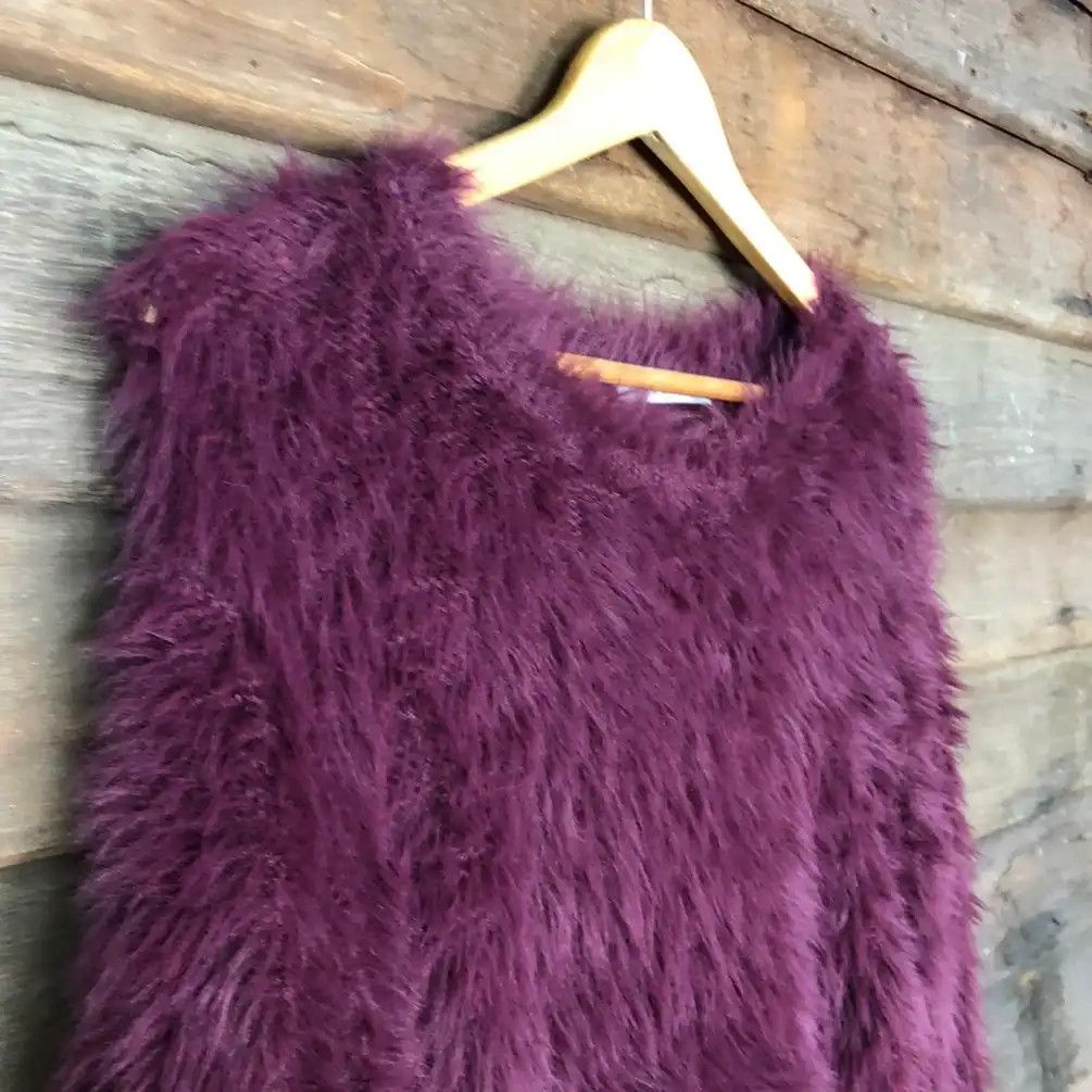 Homespun Knitwear × Japanese Brand Vintage Shag Shaggy Fur Mohair Knitwear #68 Size L / US 10 / IT 46 - 4 Thumbnail