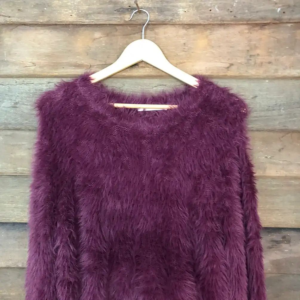 Homespun Knitwear × Japanese Brand Vintage Shag Shaggy Fur Mohair Knitwear #68 Size L / US 10 / IT 46 - 1 Thumbnail