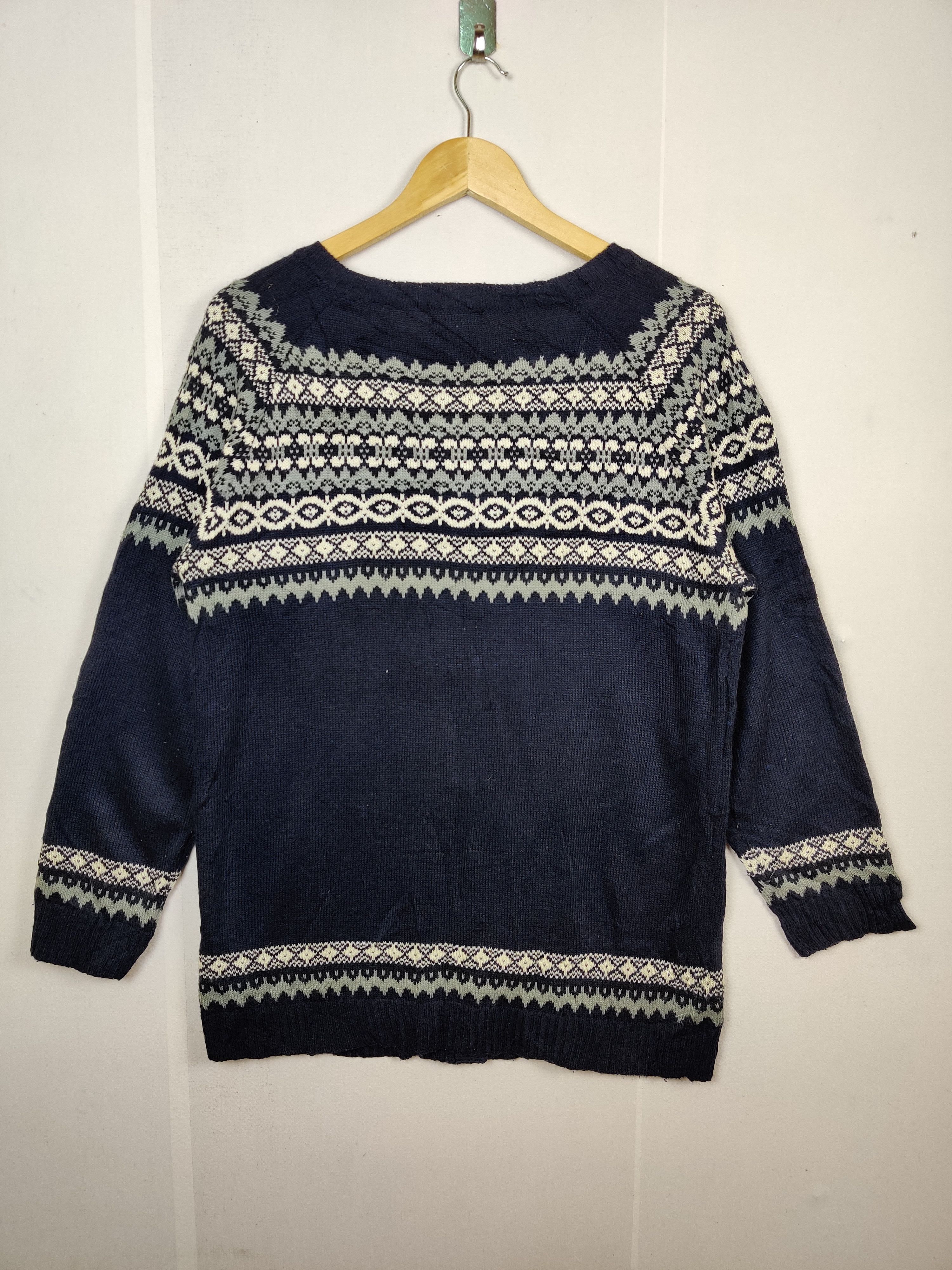 Aran Isles Knitwear Vintage Navajo Style Knit Cardigan Nice Design Size US L / EU 52-54 / 3 - 9 Thumbnail