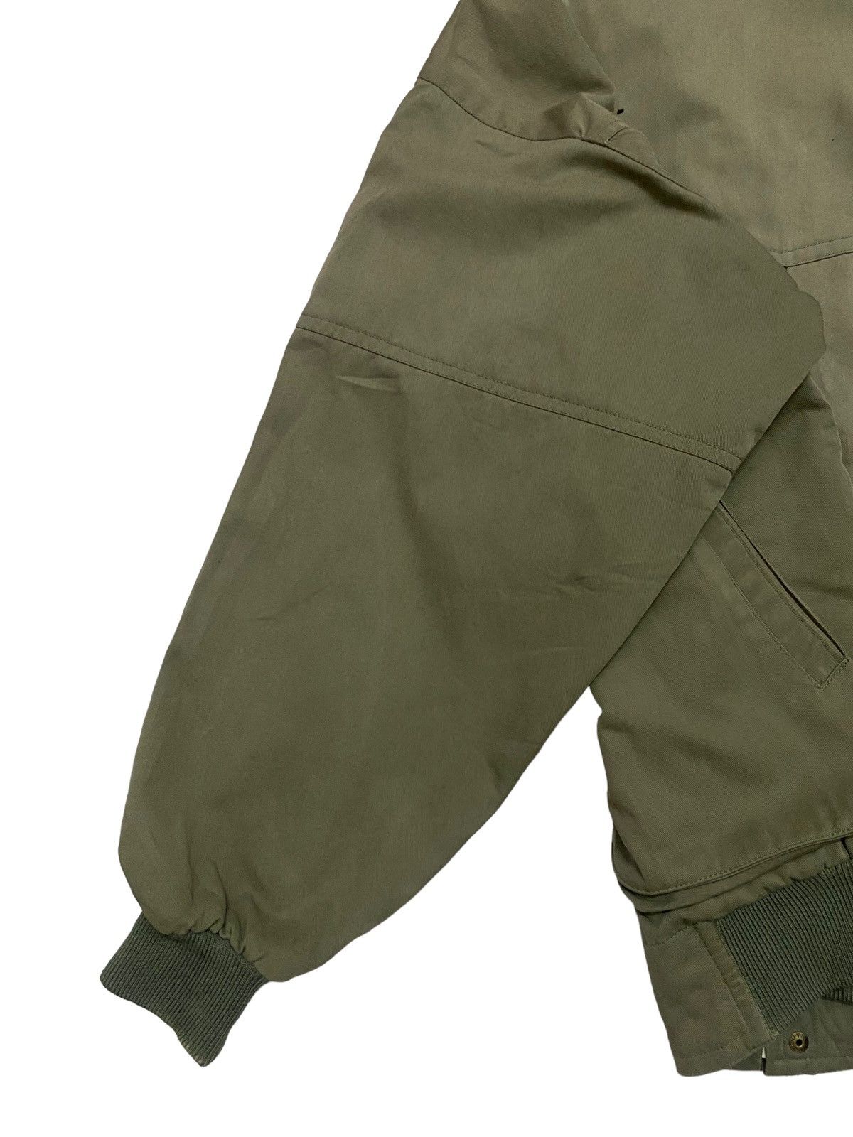 Vintage Vintage Military Cotton Bomber Jacket Size US L / EU 52-54 / 3 - 12 Thumbnail