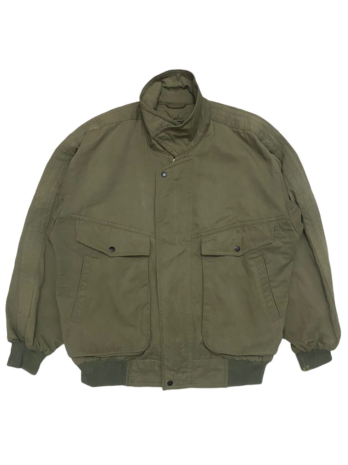 Vintage Vintage Military Cotton Bomber Jacket Size US L / EU 52-54 / 3 - 1 Thumbnail