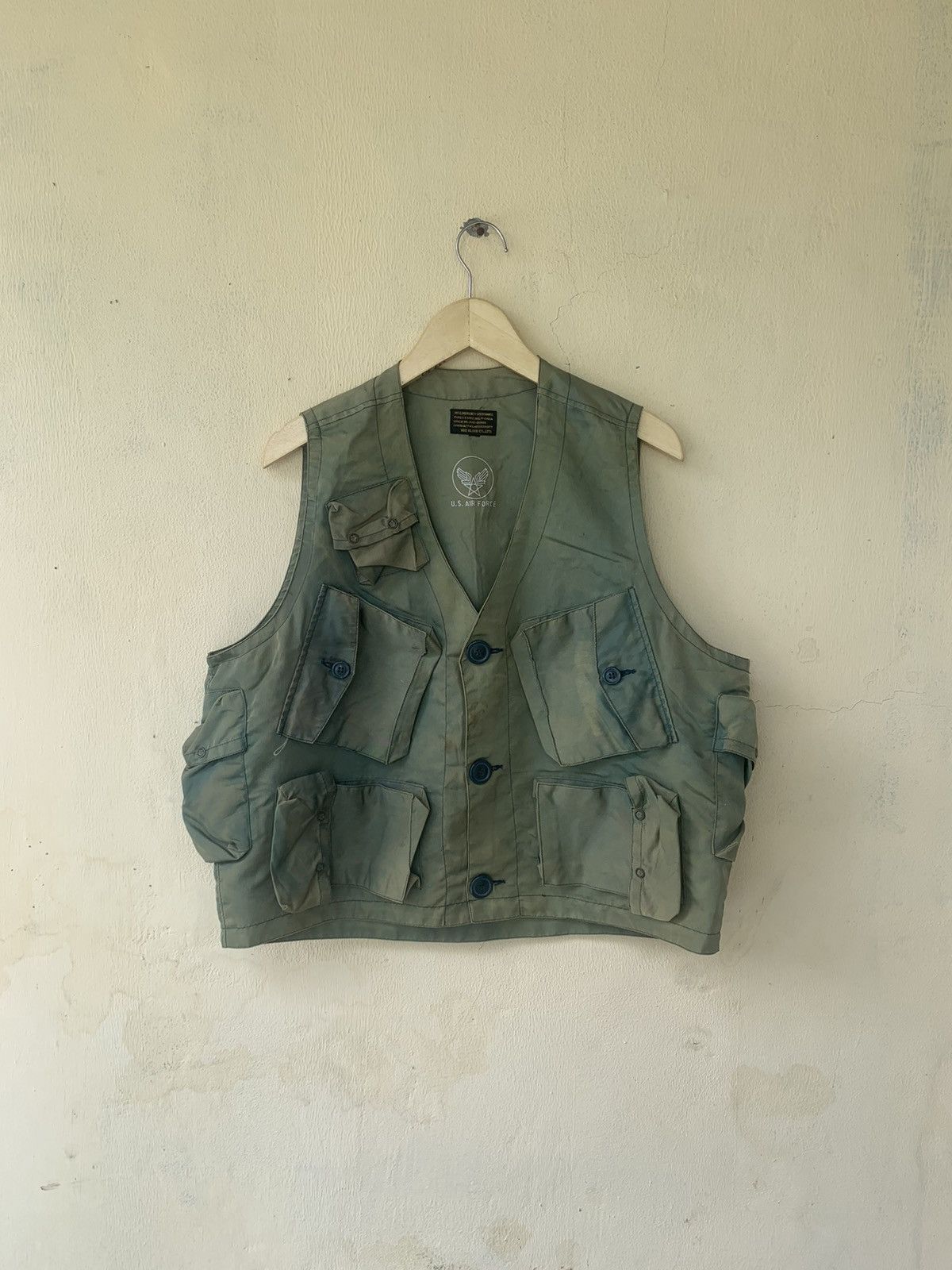 Vintage True vintage Military Emergency Sustenance Utility Vest Size US L / EU 52-54 / 3 - 1 Thumbnail