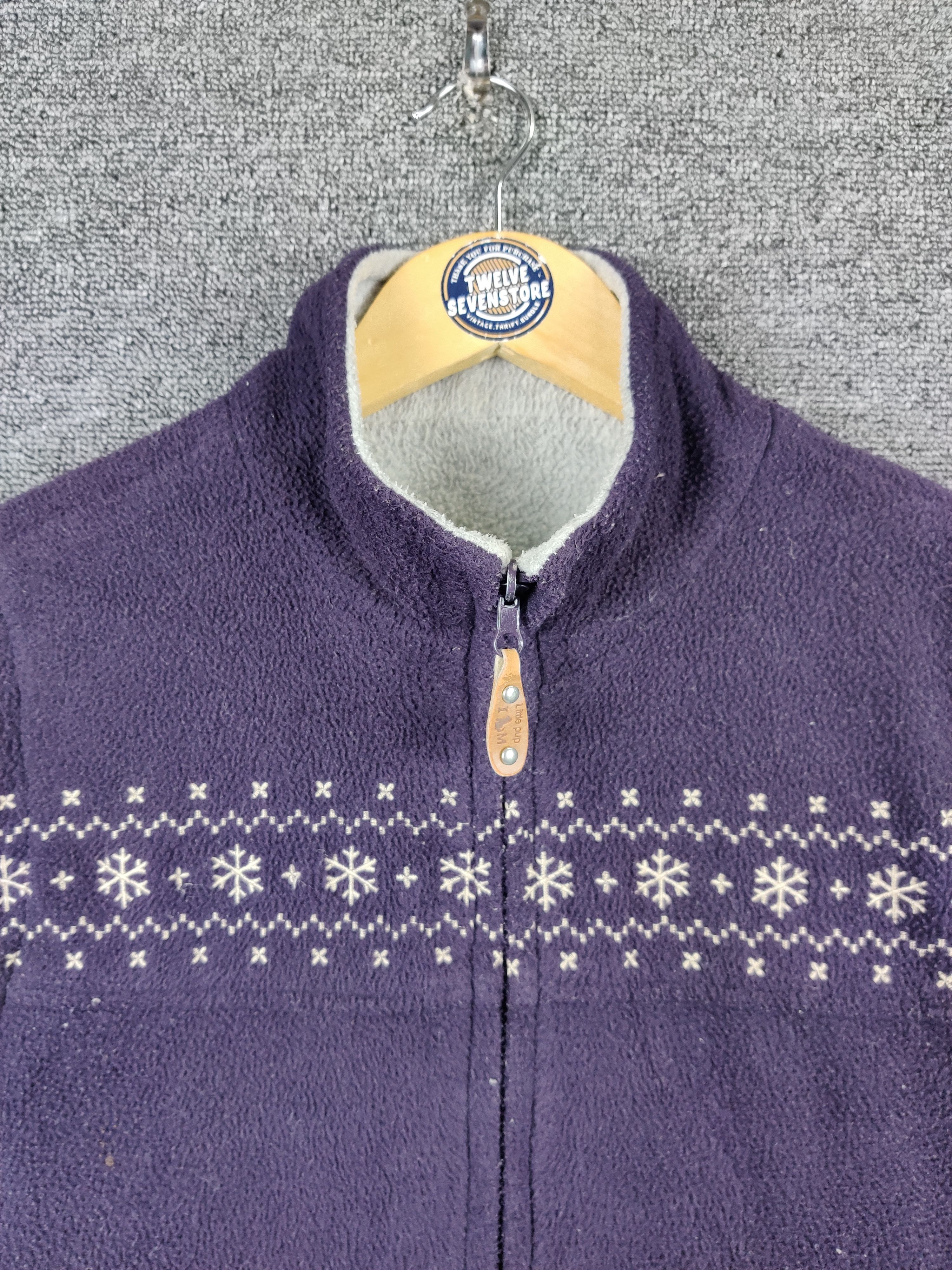 Vintage Vintage Reversible Fleece Zipper Vest Nice Design Size US L / EU 52-54 / 3 - 3 Thumbnail