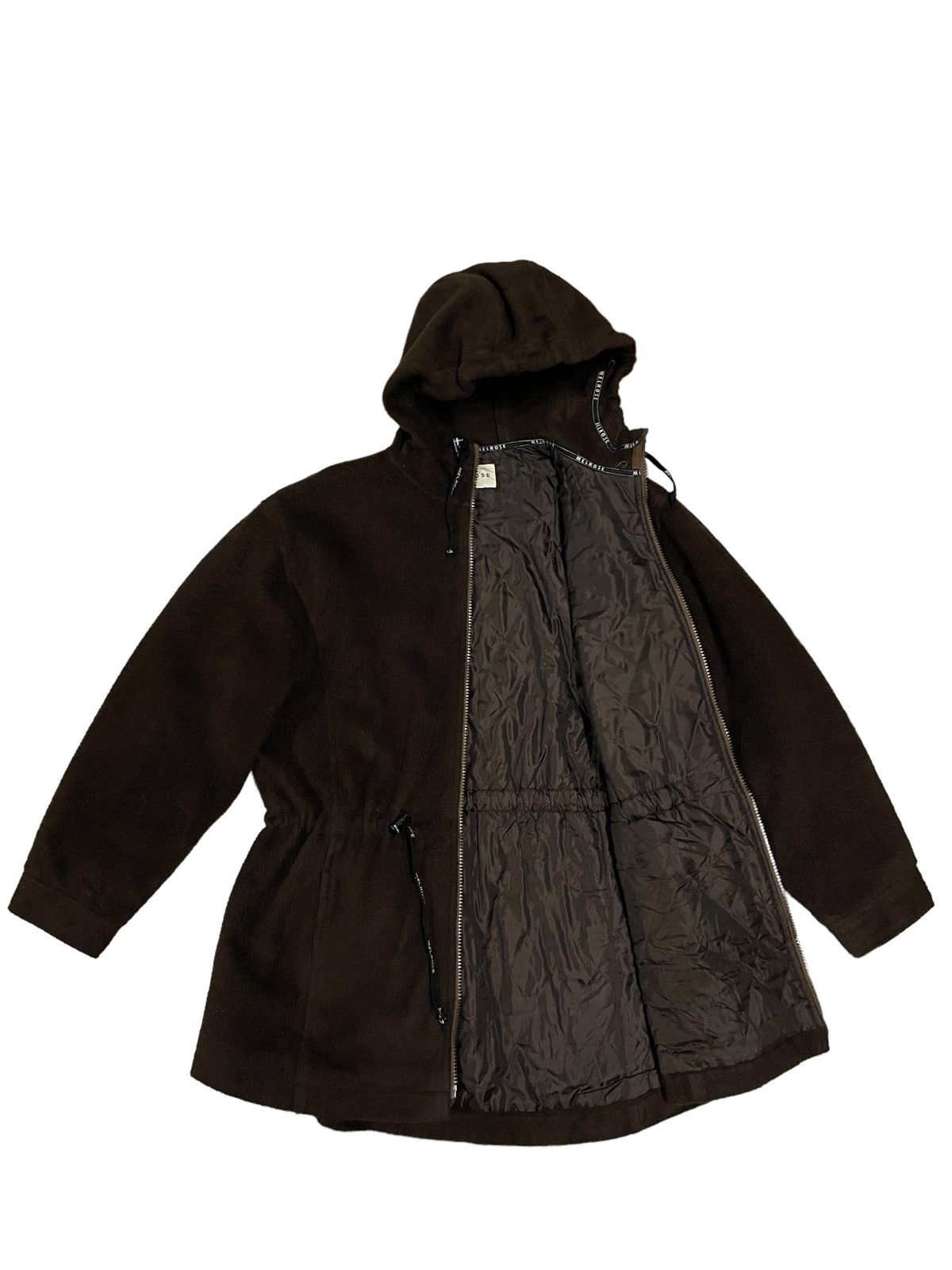 Melrose Vintage Melrose Fleece Hooded Style Jacket Size M / US 6-8 / IT 42-44 - 2 Thumbnail