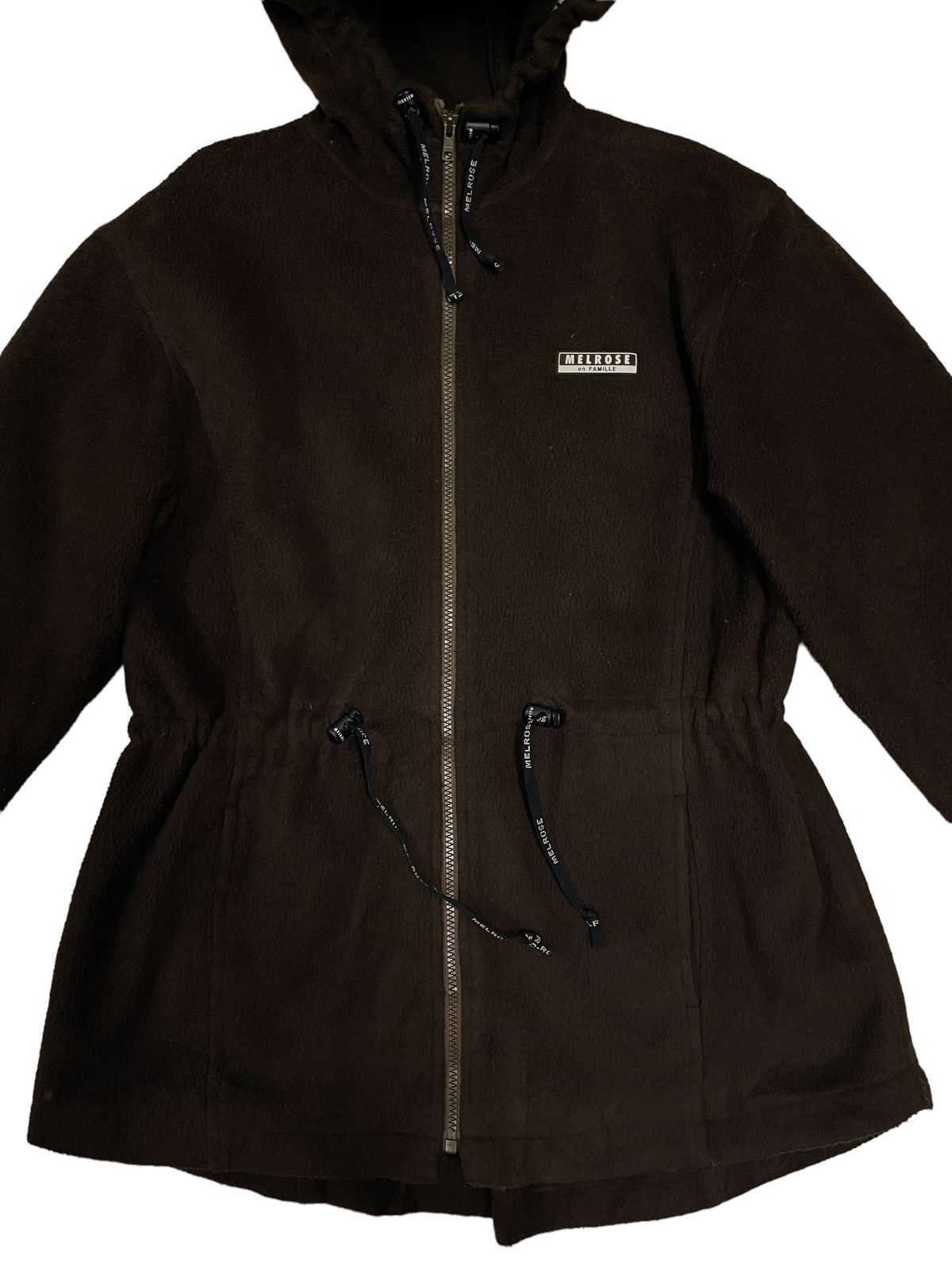 Melrose Vintage Melrose Fleece Hooded Style Jacket Size M / US 6-8 / IT 42-44 - 6 Thumbnail