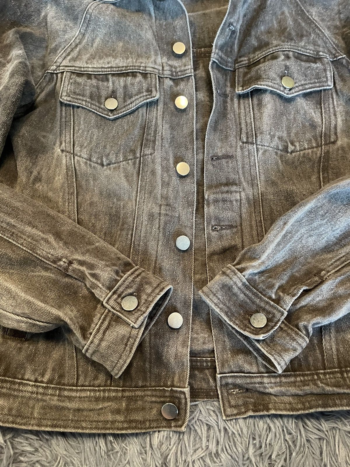 Other Y2K vintage Hemp made graphite jacket by Avisha Antunez Size US S / EU 44-46 / 1 - 3 Thumbnail