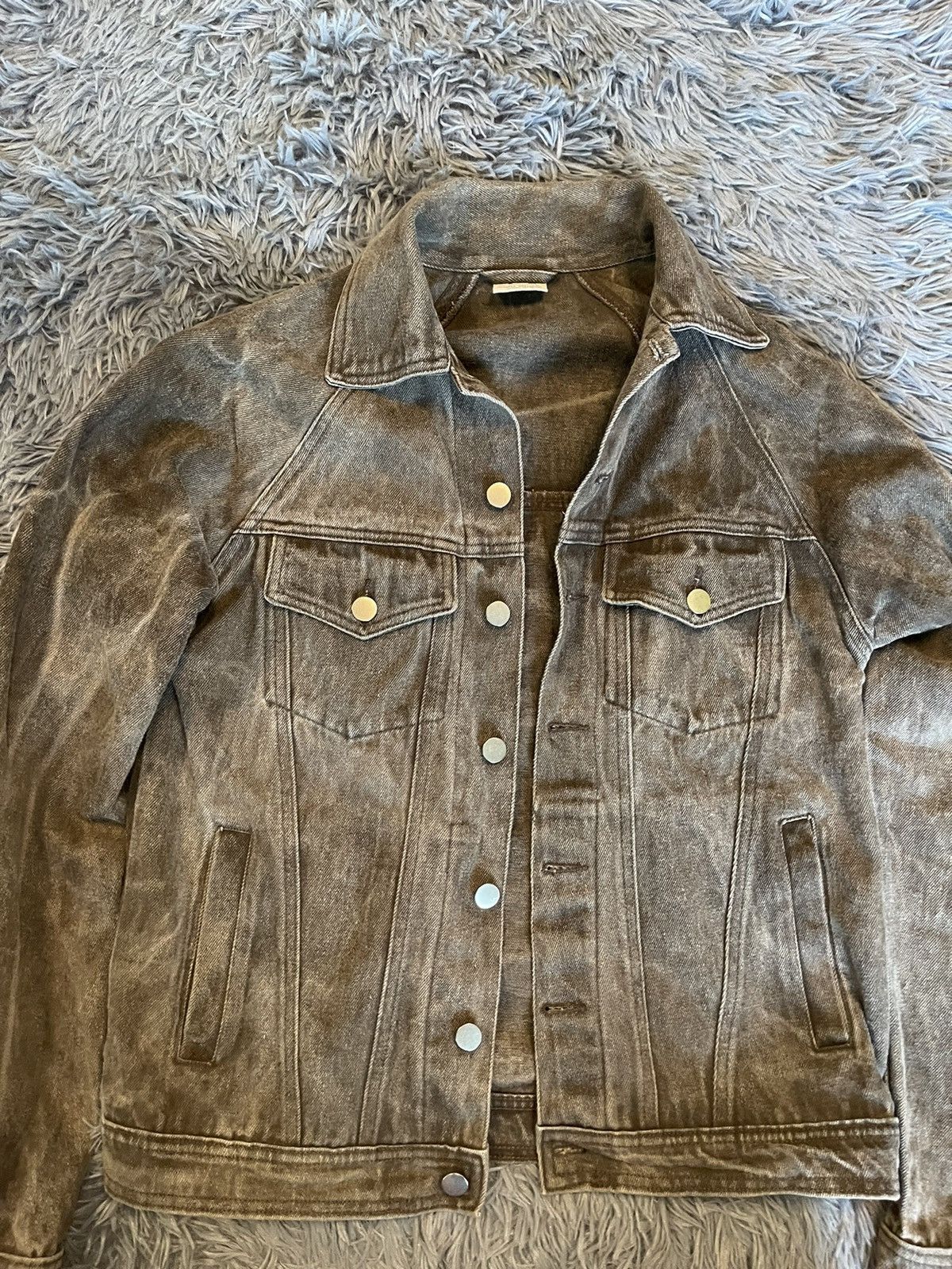 Other Y2K vintage Hemp made graphite jacket by Avisha Antunez Size US S / EU 44-46 / 1 - 2 Thumbnail