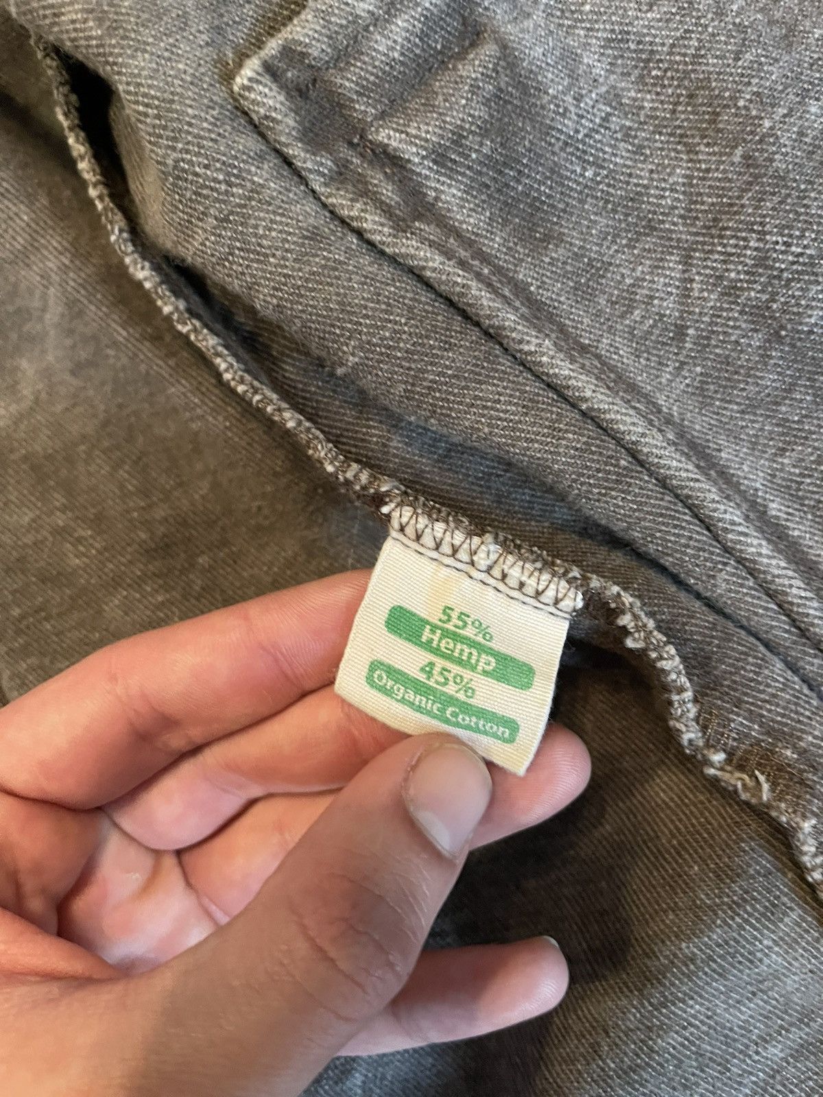 Other Y2K vintage Hemp made graphite jacket by Avisha Antunez Size US S / EU 44-46 / 1 - 7 Thumbnail