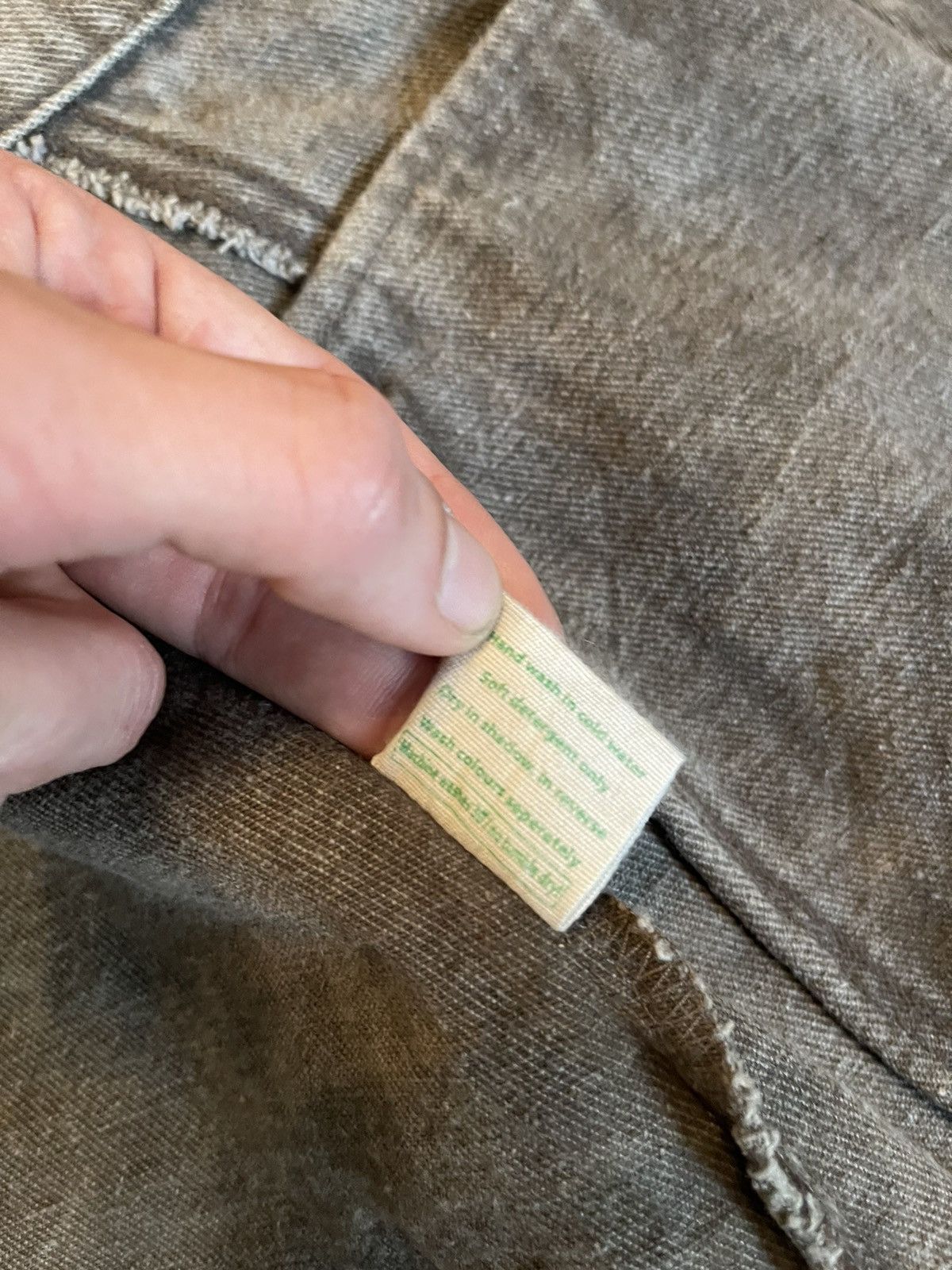 Other Y2K vintage Hemp made graphite jacket by Avisha Antunez Size US S / EU 44-46 / 1 - 8 Thumbnail
