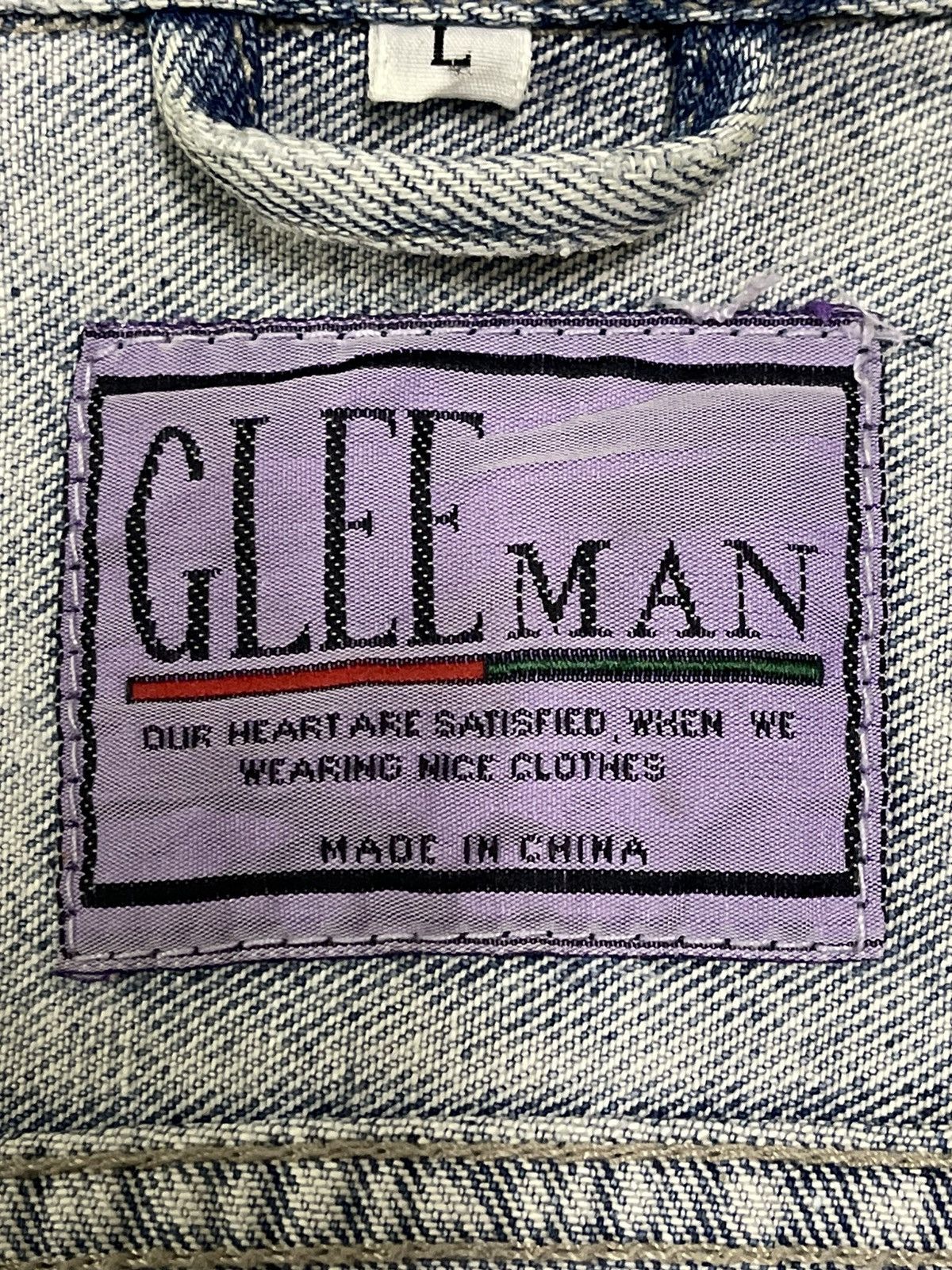 Other Vintage 90s Japanese Brand Acid Wash Style Denim Jacket Size US M / EU 48-50 / 2 - 9 Thumbnail