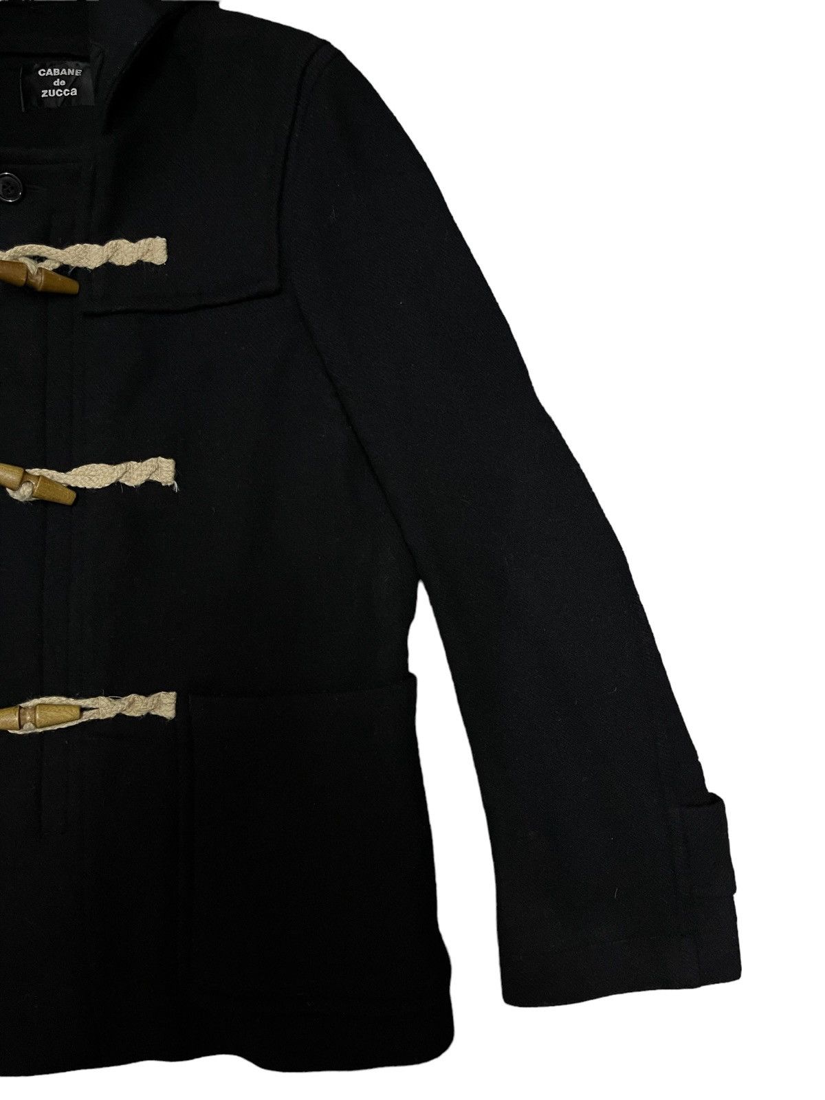 CABANE de ZUCCa Vintage Cabane De Zucca Hooded Duffle Jacket Size US M / EU 48-50 / 2 - 8 Thumbnail