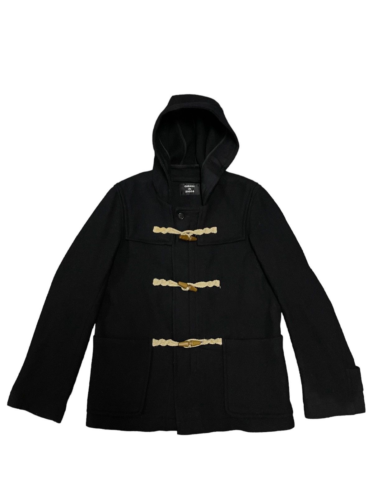 ジャケット・アウター CABANE de ZUCCa duffle coat L Cabane De Zucca Issey Miyake Multipocket SAMPLE Jacket - Etsy