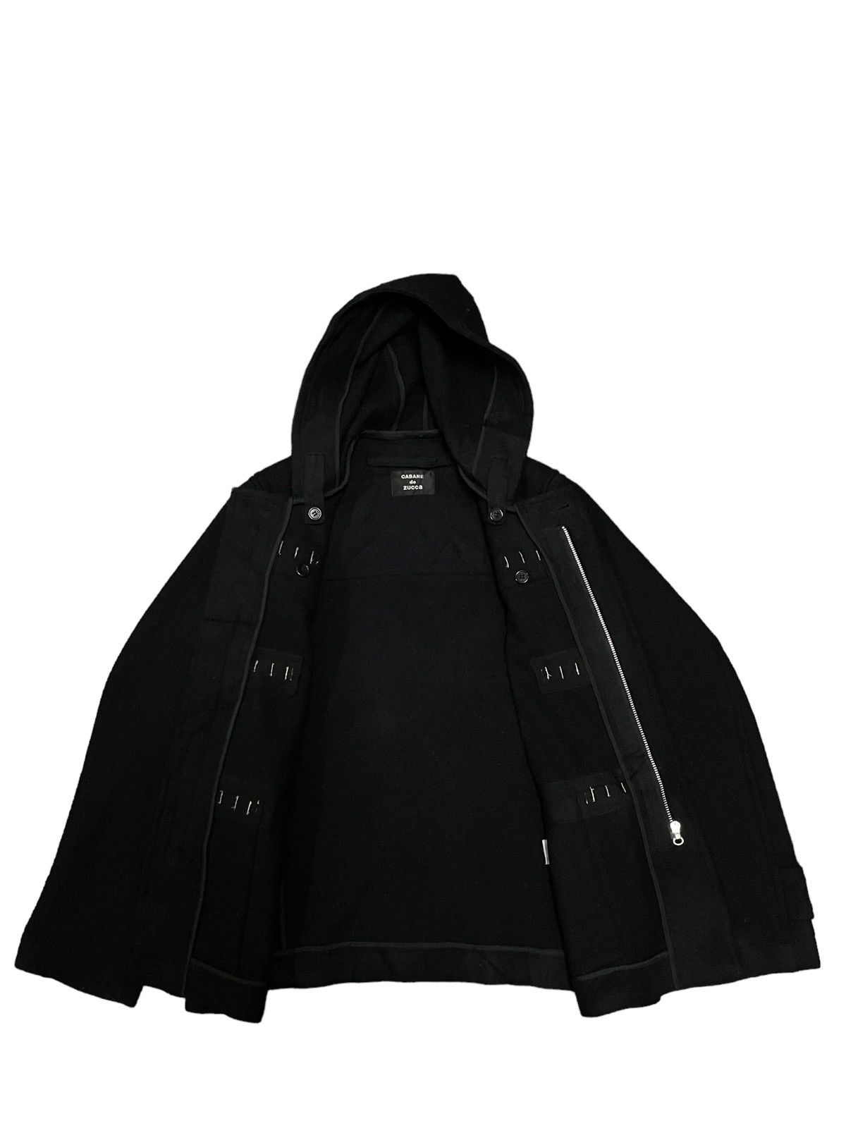CABANE de ZUCCa Vintage Cabane De Zucca Hooded Duffle Jacket Size US M / EU 48-50 / 2 - 3 Thumbnail