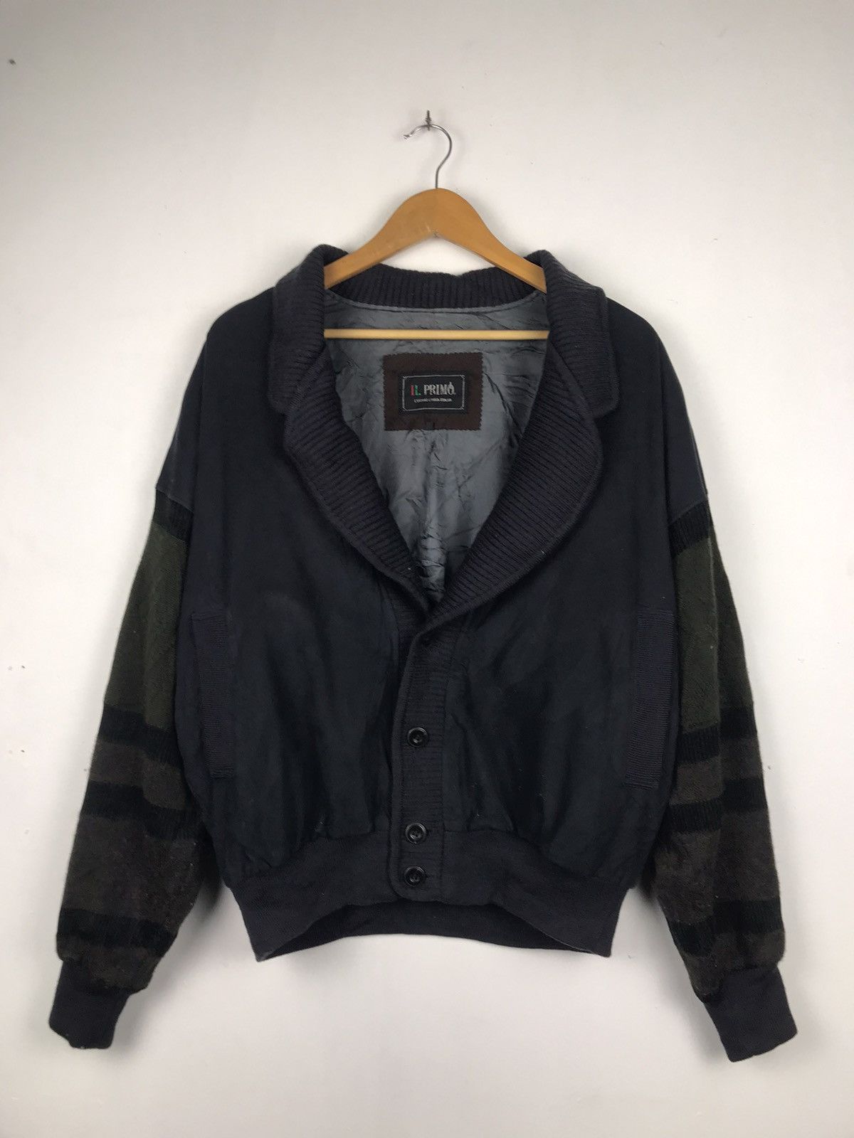 Vintage 🔥Stylish🔥IL PRIMO rare design cardigan Size US L / EU 52-54 / 3 - 1 Thumbnail