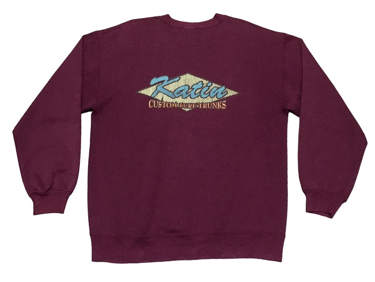 Vintage Rare Design Vintage Brand Katin Usa Surfing Sweatshirt 1990s