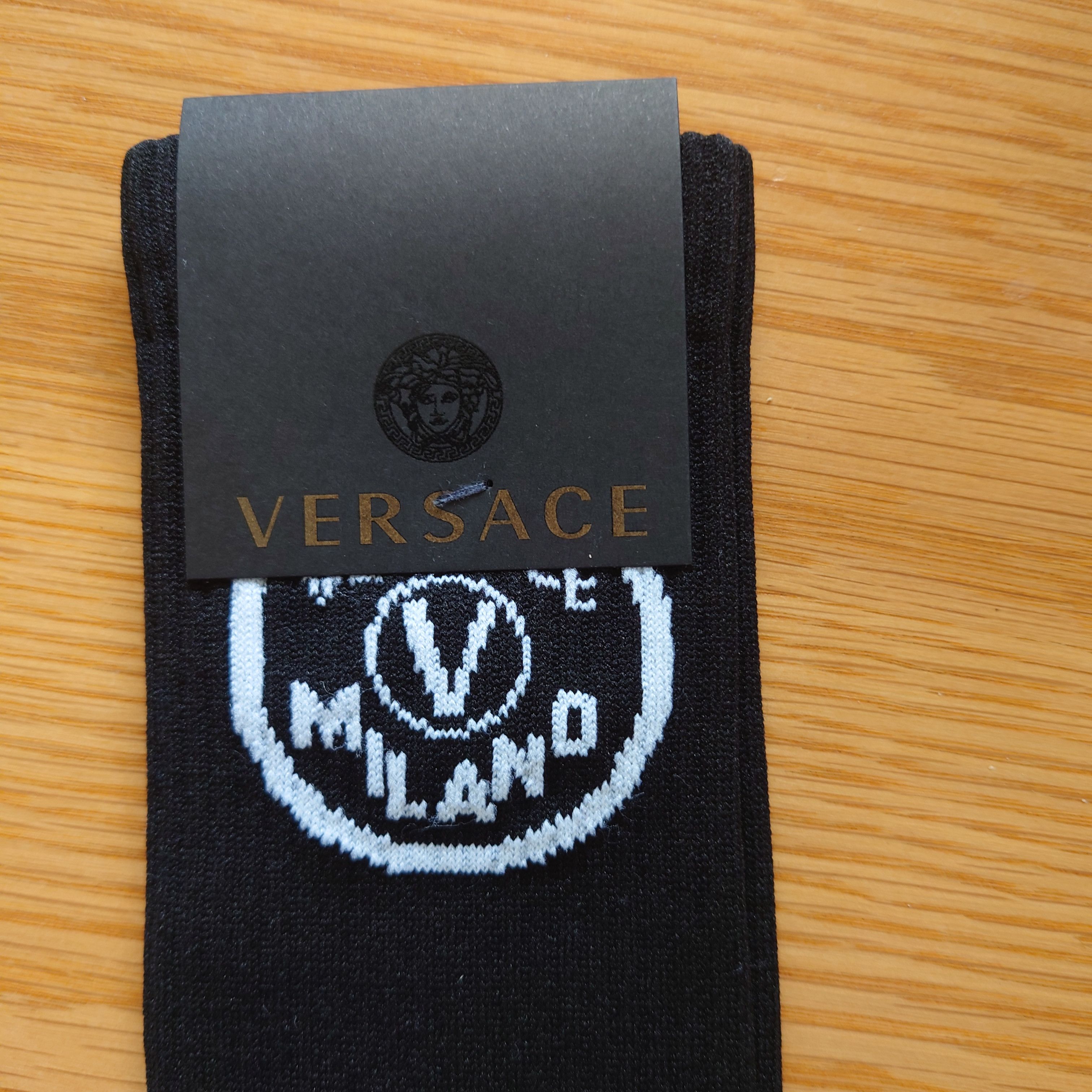 Versace Versace Socks - M - Rare - RRP £149.99 Size ONE SIZE - 2 Thumbnail