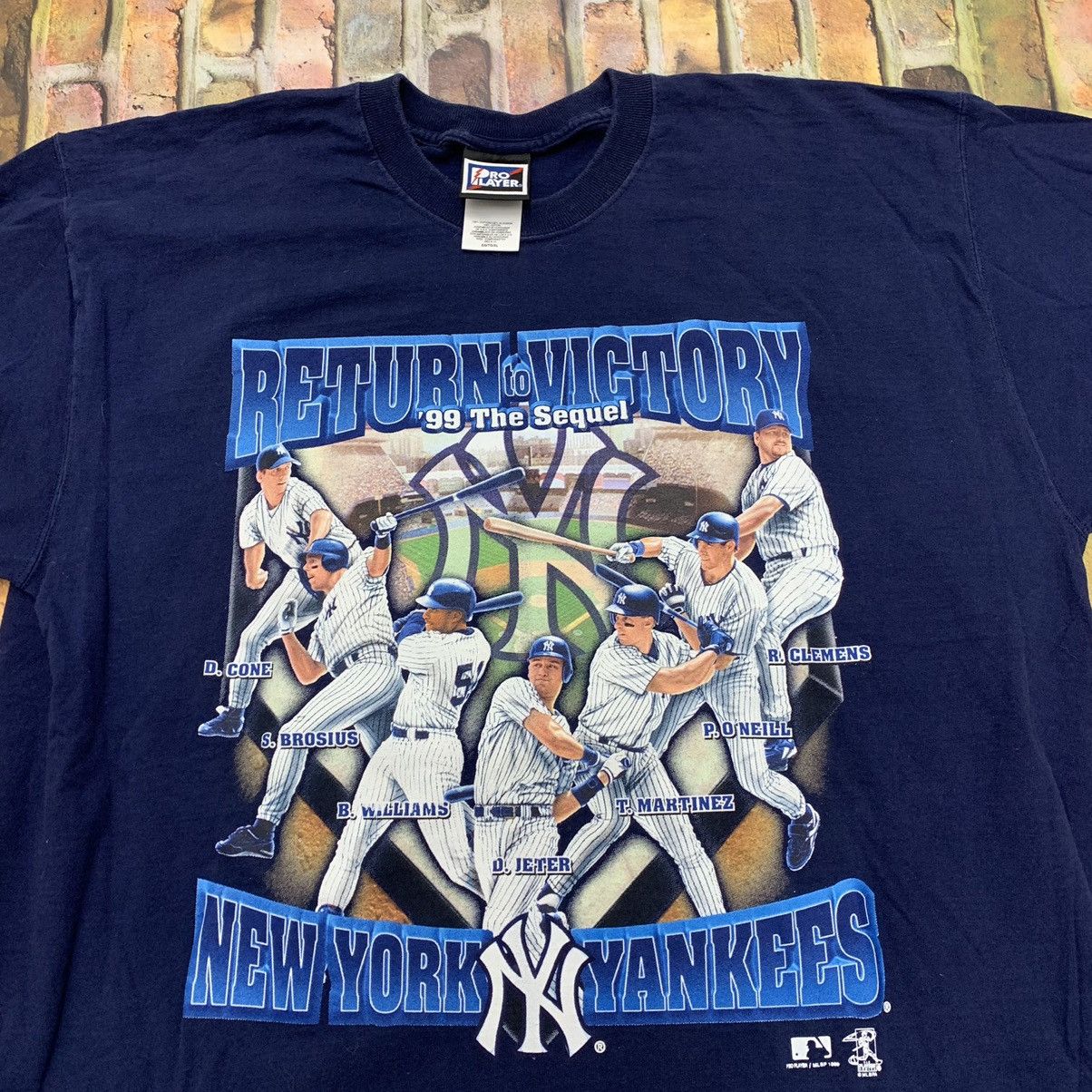 MLB × Pro Player × Vintage Vintage New York Yankees tee Size US XL / EU 56 / 4 - 3 Thumbnail