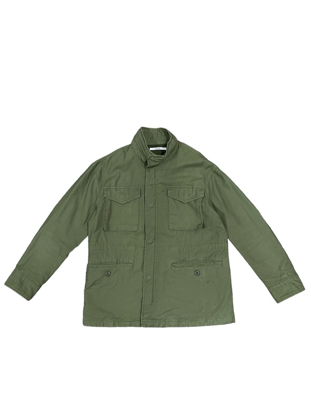 image of Archival Clothing Journal Standard Relume Multipocket Light Jacket in Green, Men's (Size Medium)